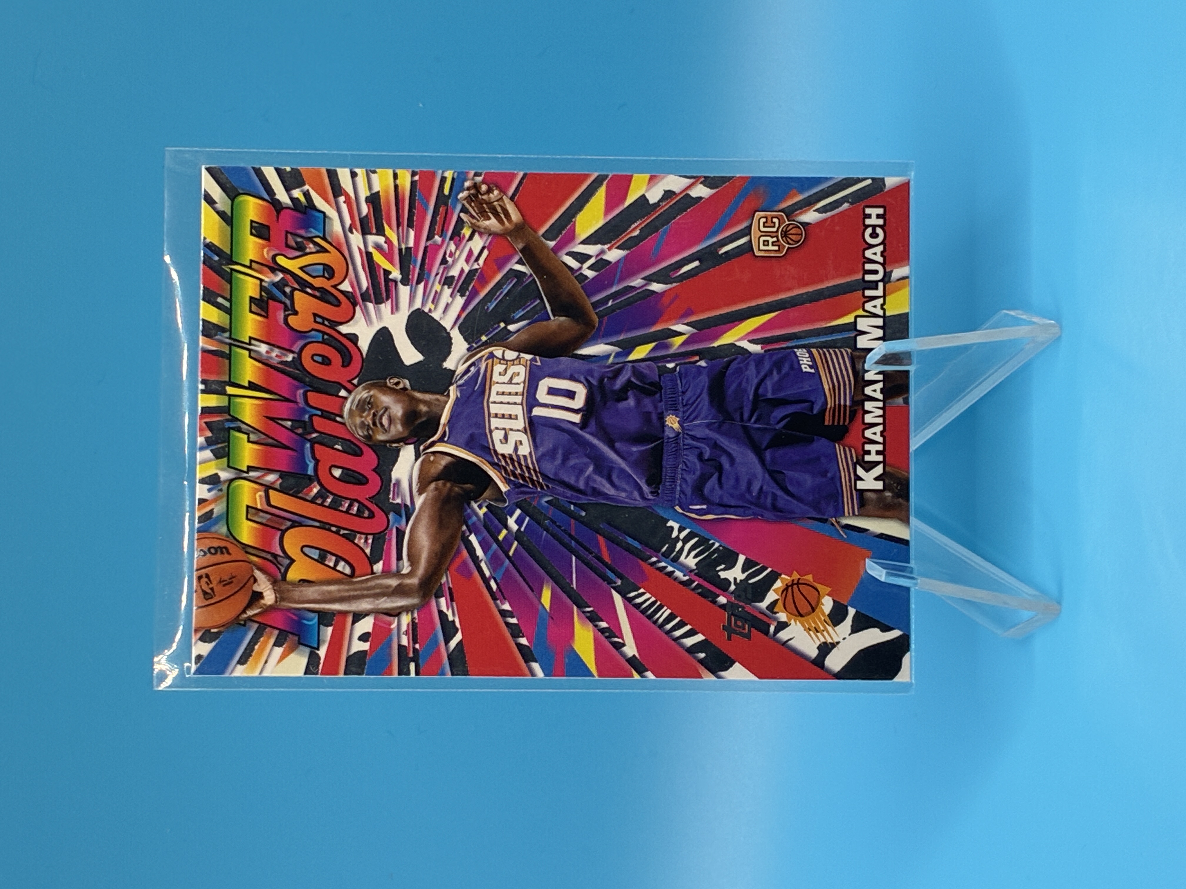 2025 Topps Flagship Khaman Maluach Power Players #20 Phoenix Suns – Vorderseite