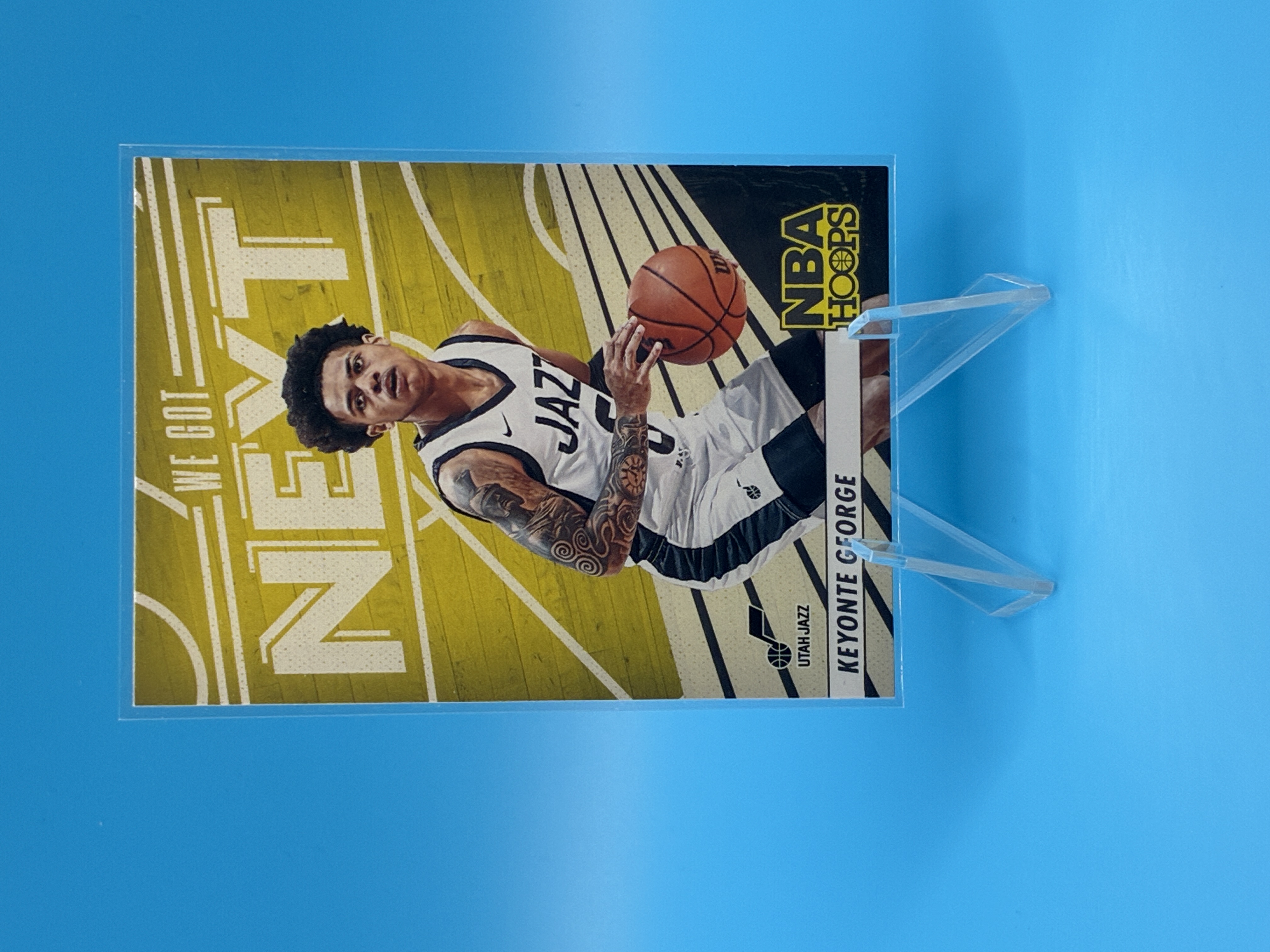 2023/2024 Panini Hoops Keyonte George We Got Next #9 Utah Jazz – Vorderseite