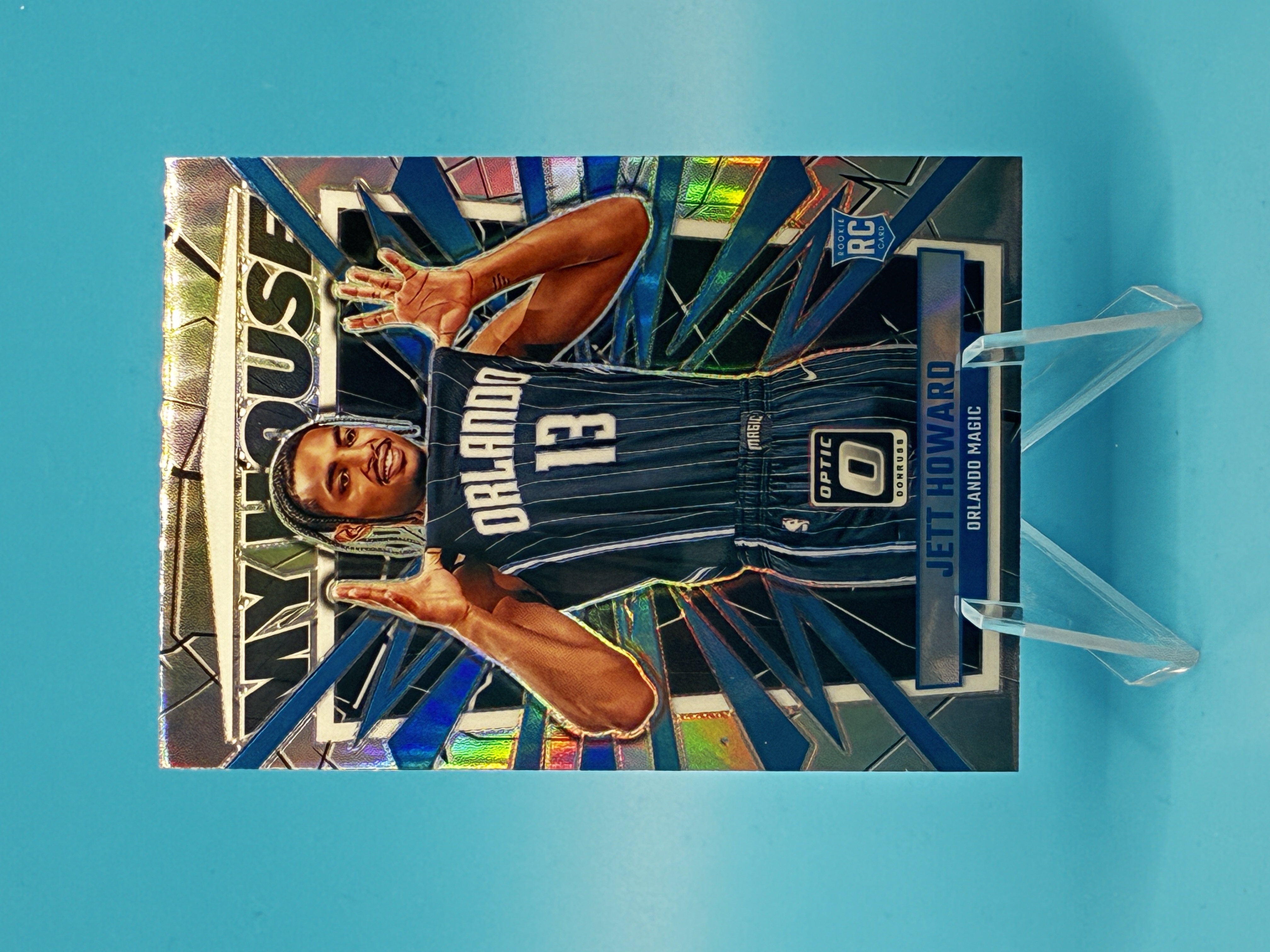 2023/2024 Panini Optic Jett Howard Holo My House! #14 Orlando Magic – Vorderseite
