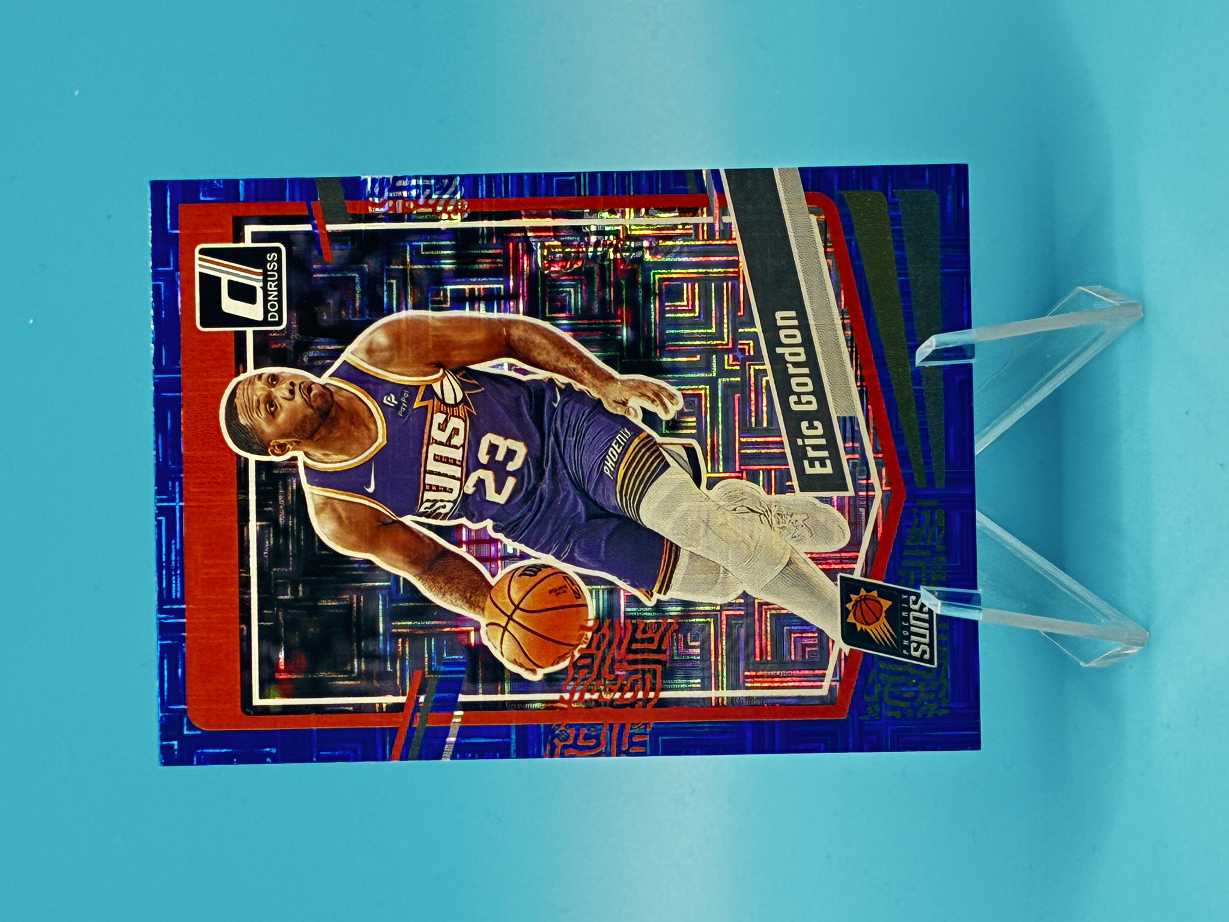2023/2024 Panini Donruss Eric Gordon Blue Choice /49 #60 Phoenix Suns – Vorderseite