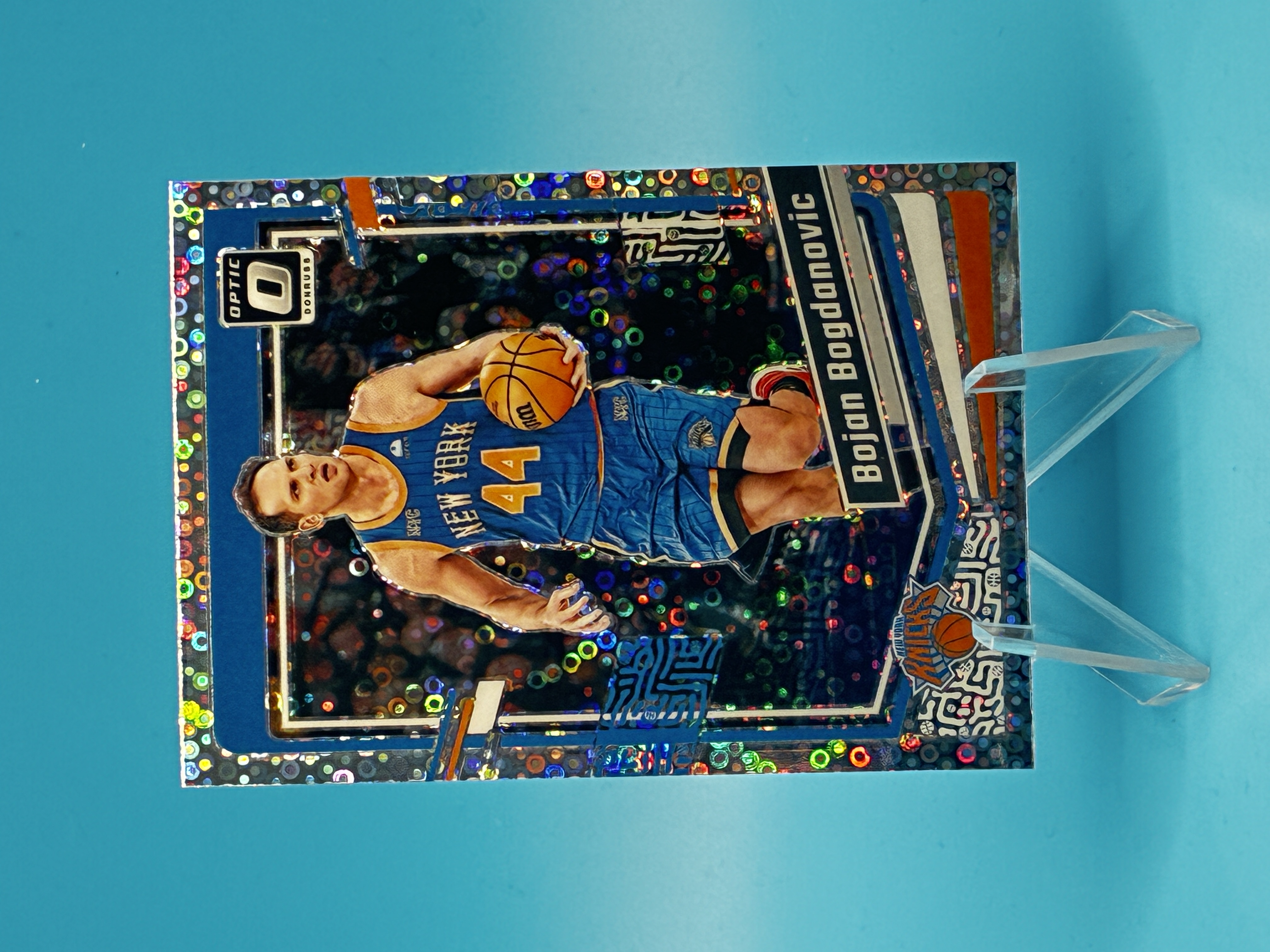 2023/2024 Panini Optic Bojan Bogdanovic Fastbreak #134 New York Knicks – Vorderseite