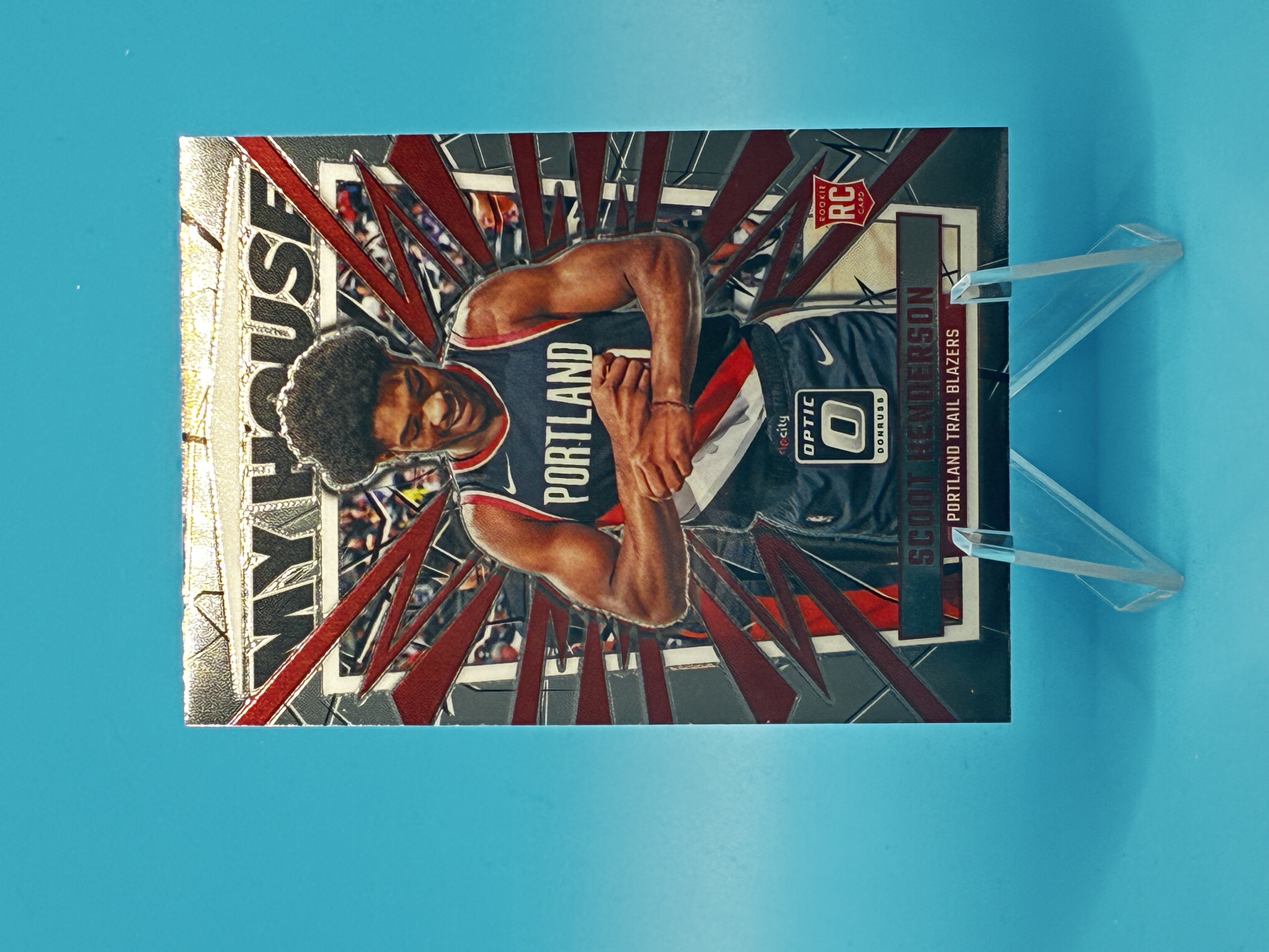 2023/2024 Panini Optic Scoot Henderson My House #20 Portland Trail Blazers – Vorderseite