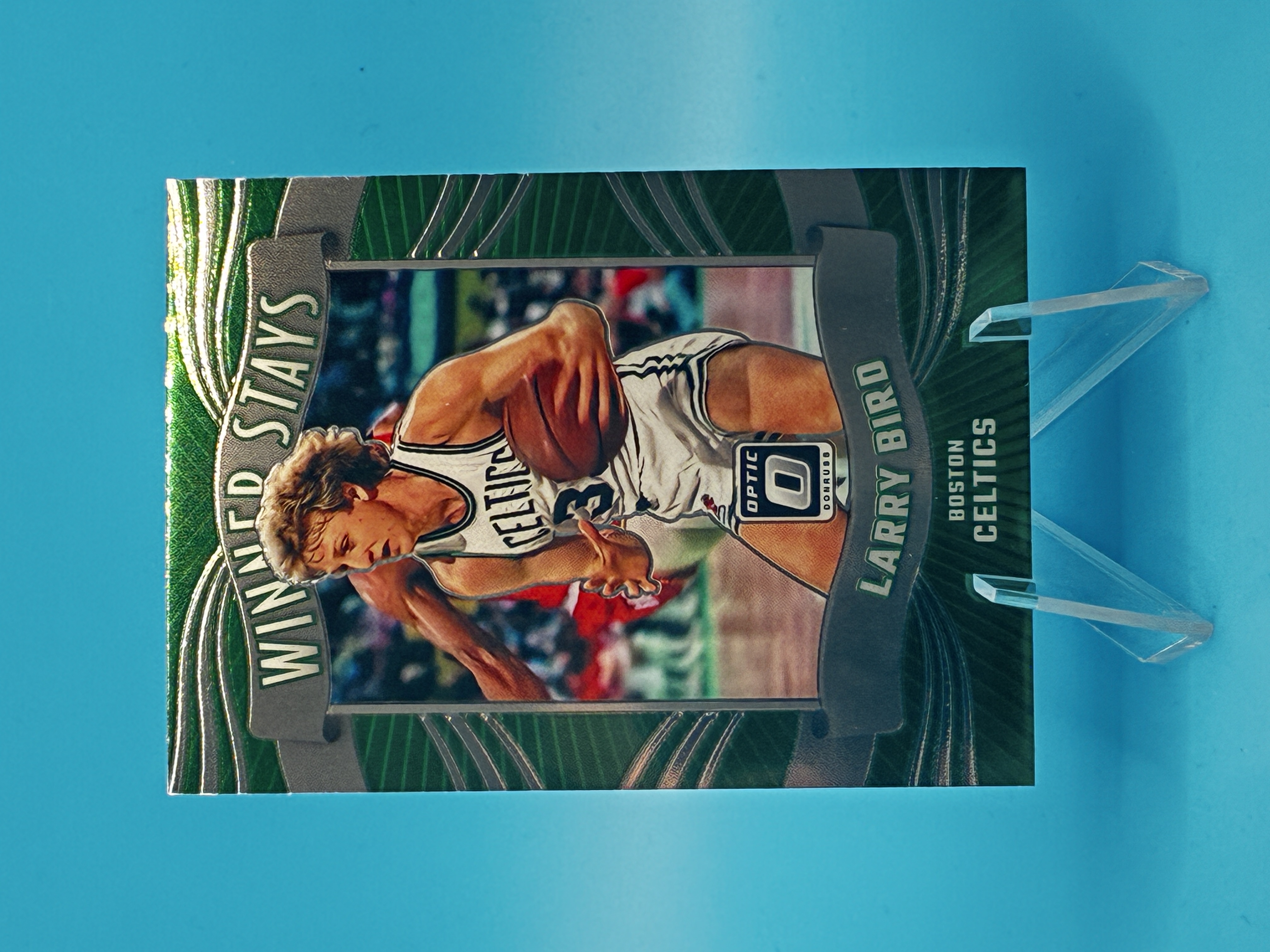 2023/2024 Panini Optic Larry Bird Winner Stays #3 Boston Celtics – Vorderseite