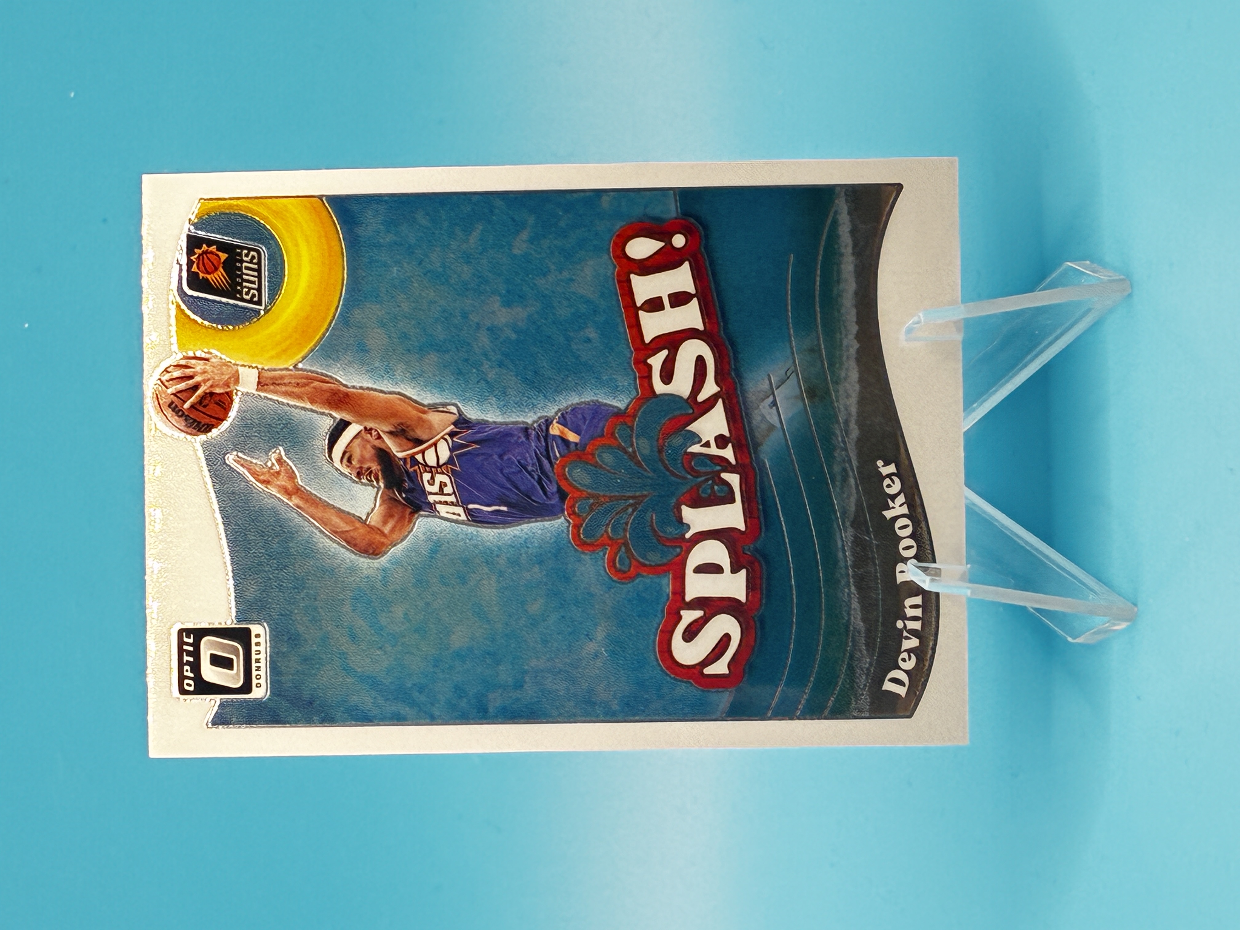 2023/2024 Panini Optic Devin Booker Splash! #2 Phoenix Suns – Vorderseite