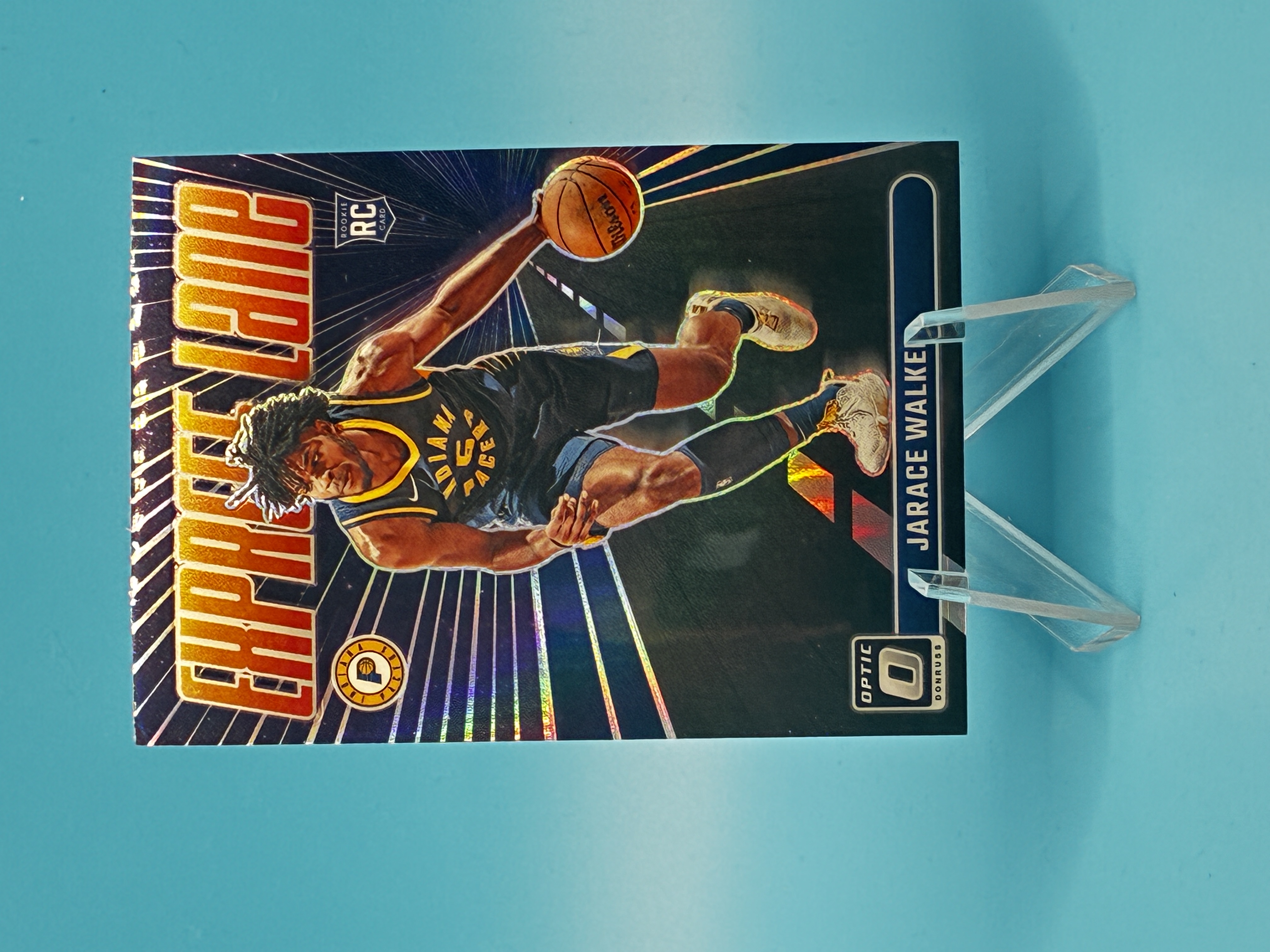 2023/2024 Panini Optic Jarace Walker Express Lane #10 Indiana Pacers – Vorderseite