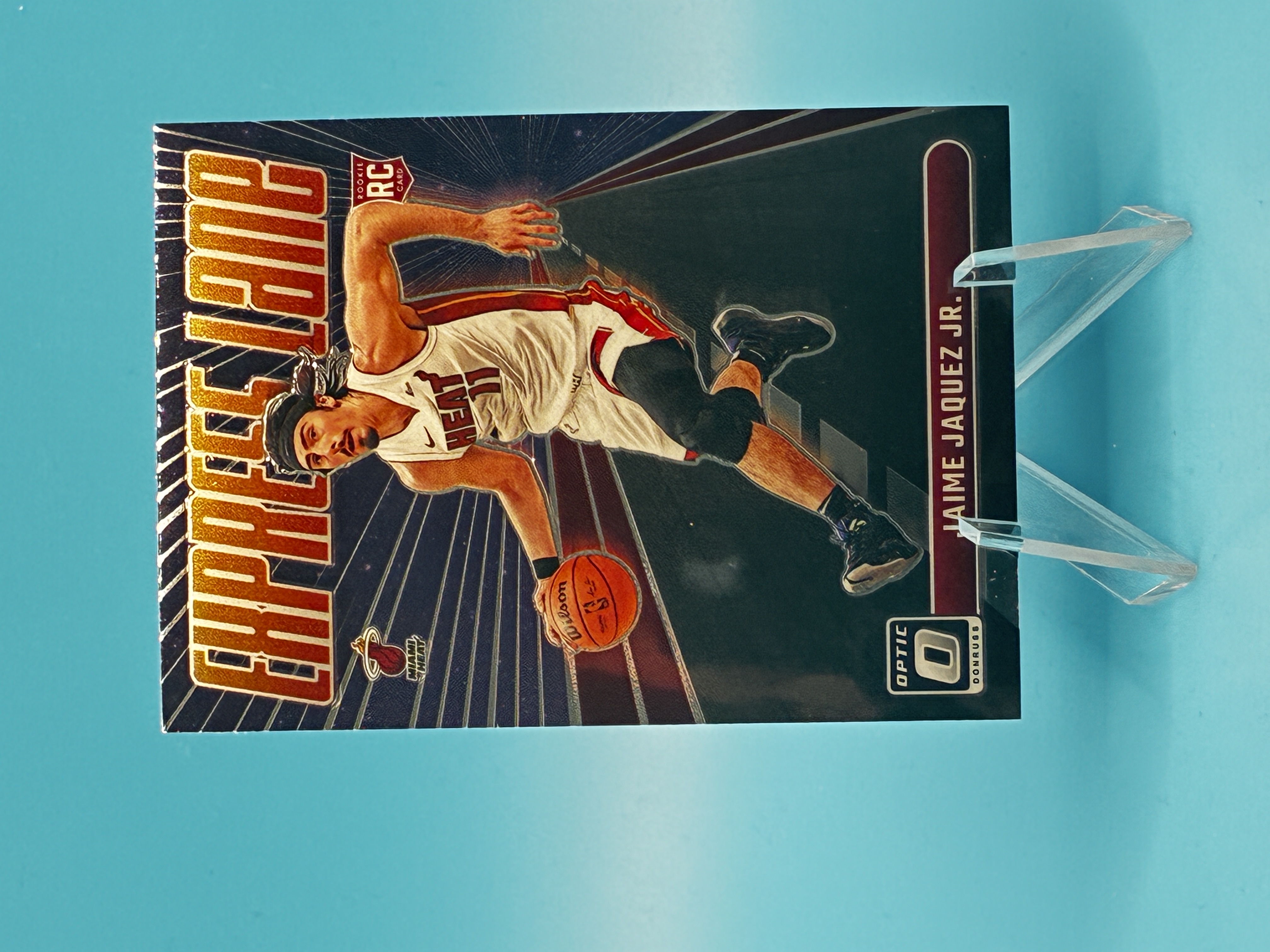 2023/2024 Panini Optic Jaime Jaquez Jr. Express Lane #20 Miami Heat – Vorderseite