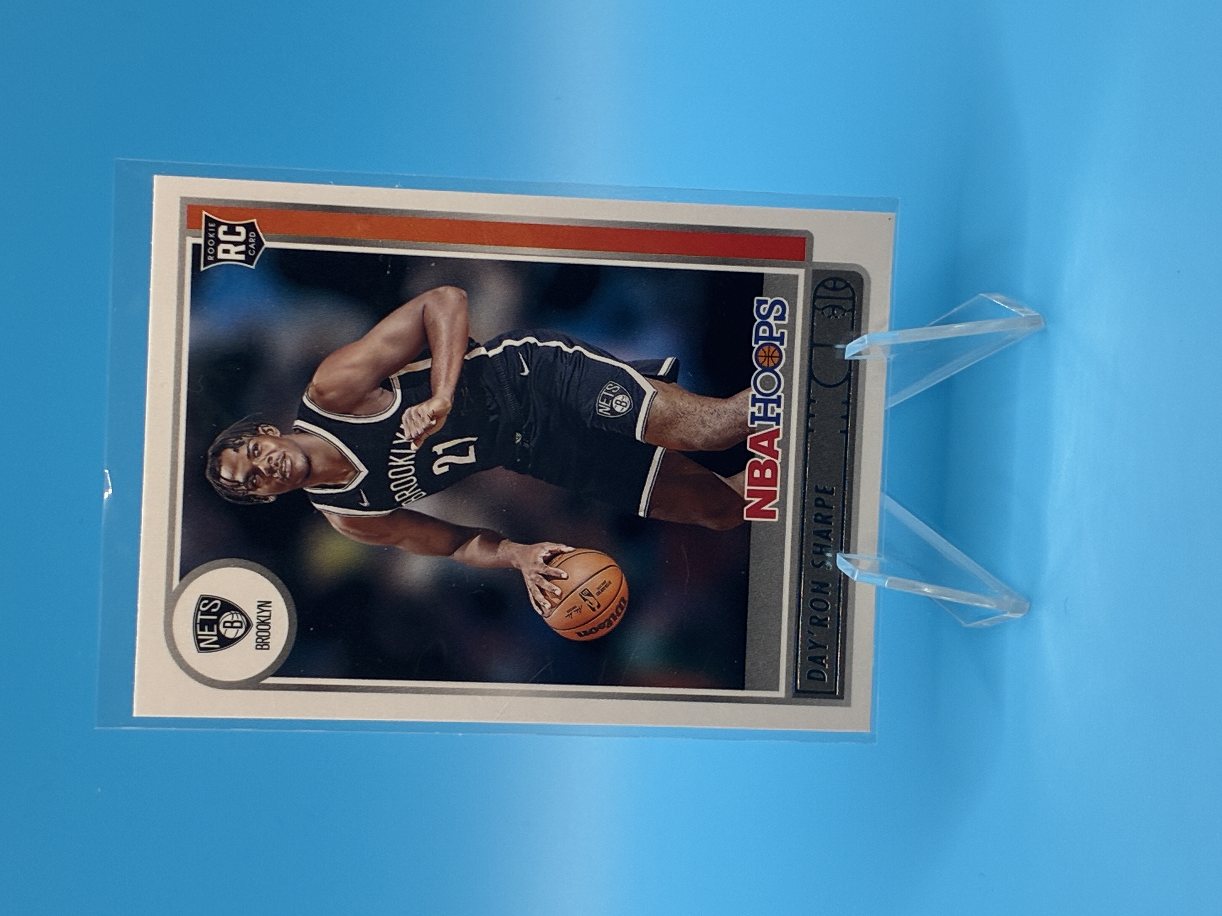 2021/2022 Panini Hoops Day'Ron Sharpe #215 Brooklyn Nets – Vorderseite