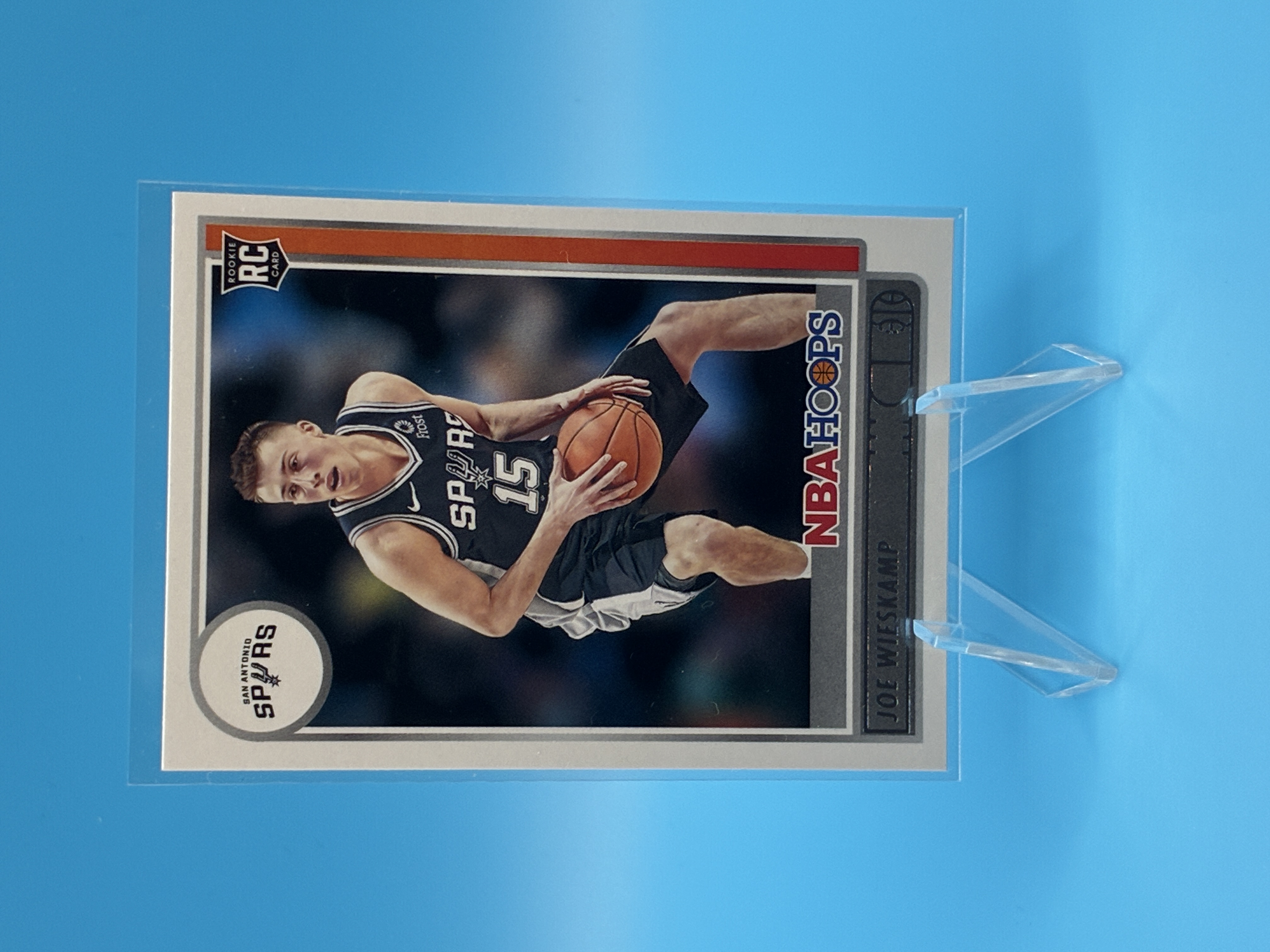 2021/2022 Panini Hoops Joe Wieskamp #245 San Antonio Spurs – Vorderseite