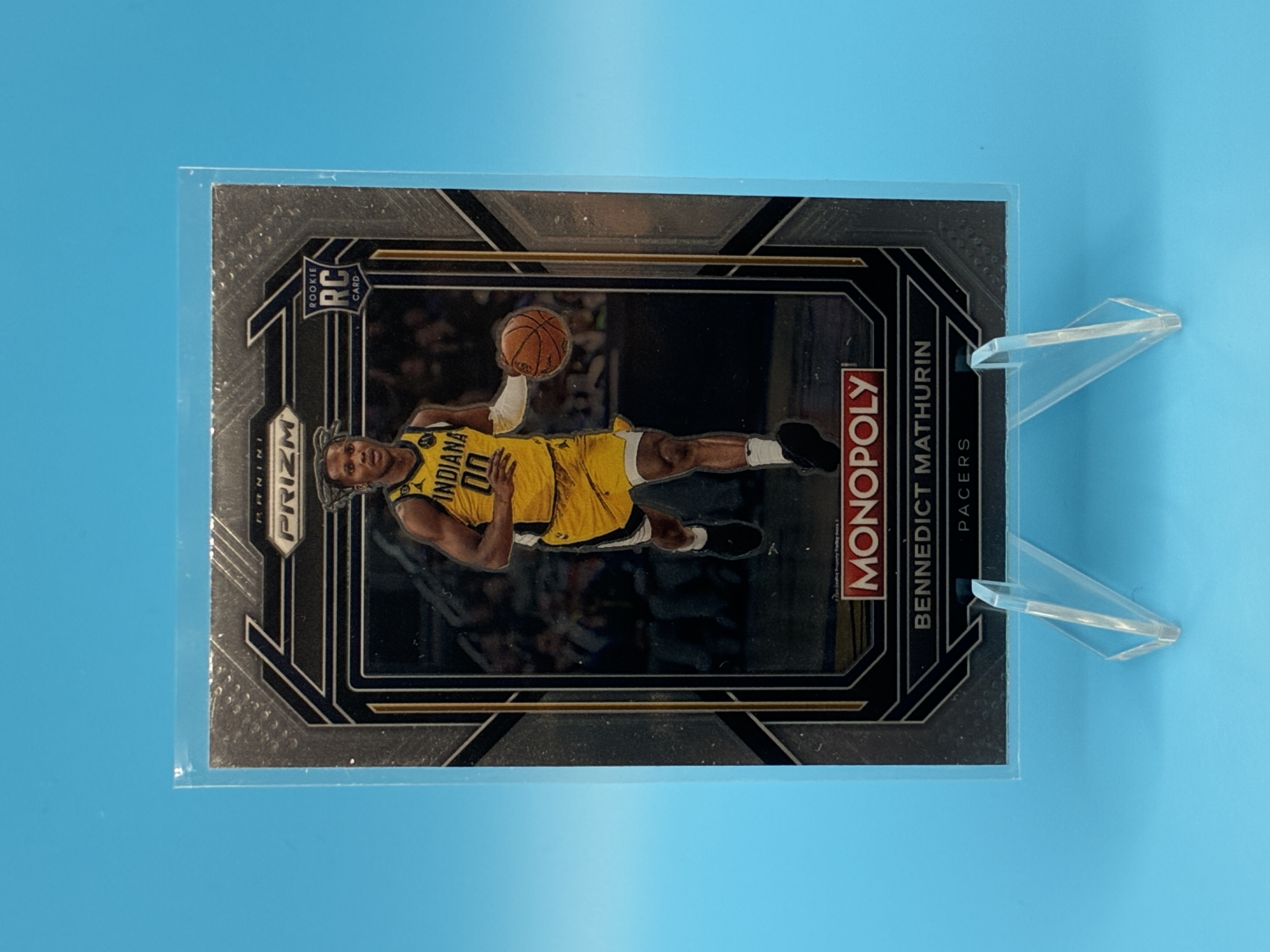 2022/2023 Panini Prizm Monopoly Benedict Mathurin #36 Indiana Pacers – Vorderseite