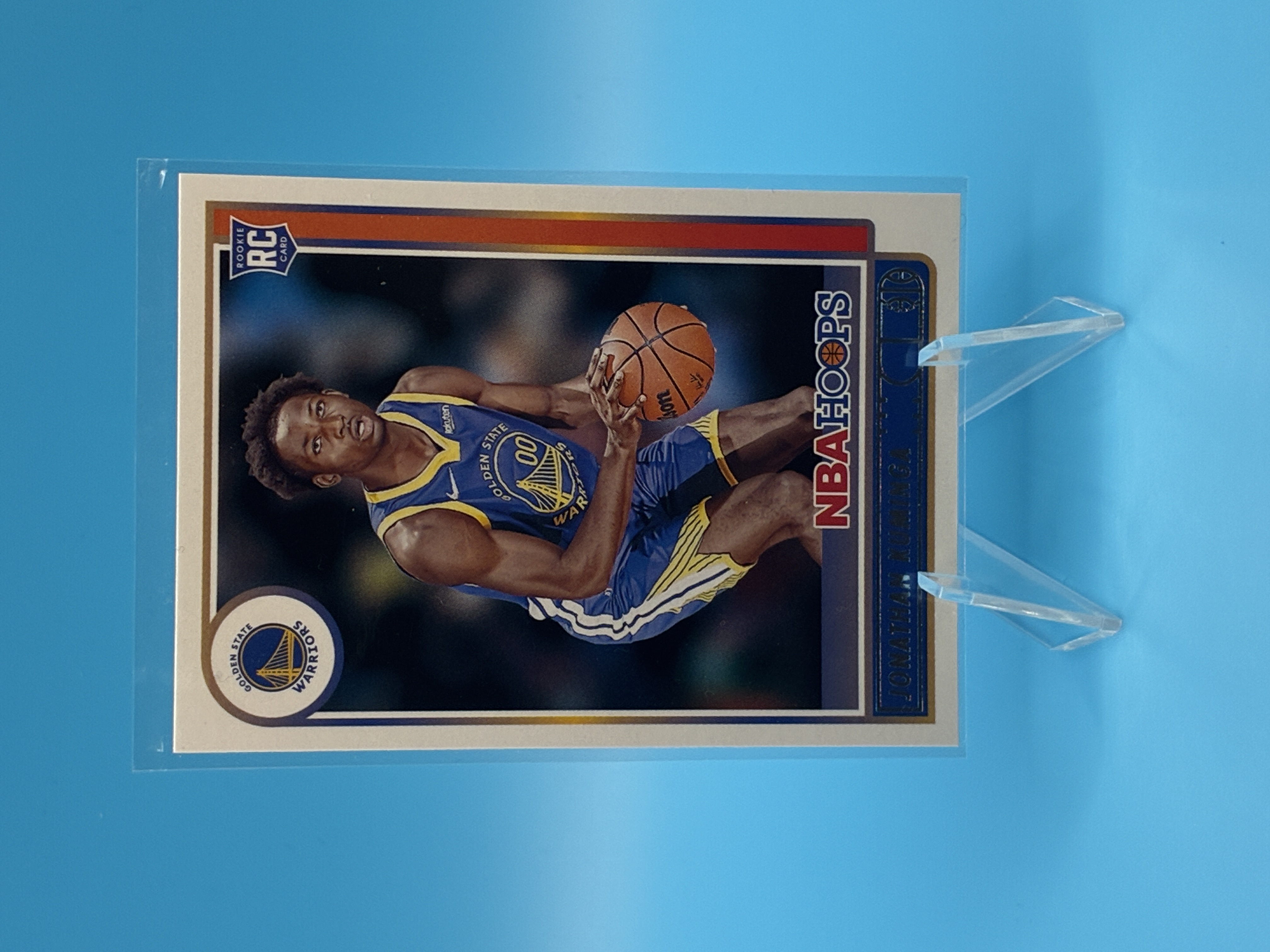 2021/2022 Panini Hoops Jonathan Kuminga #219 Golden State Warriors – Vorderseite