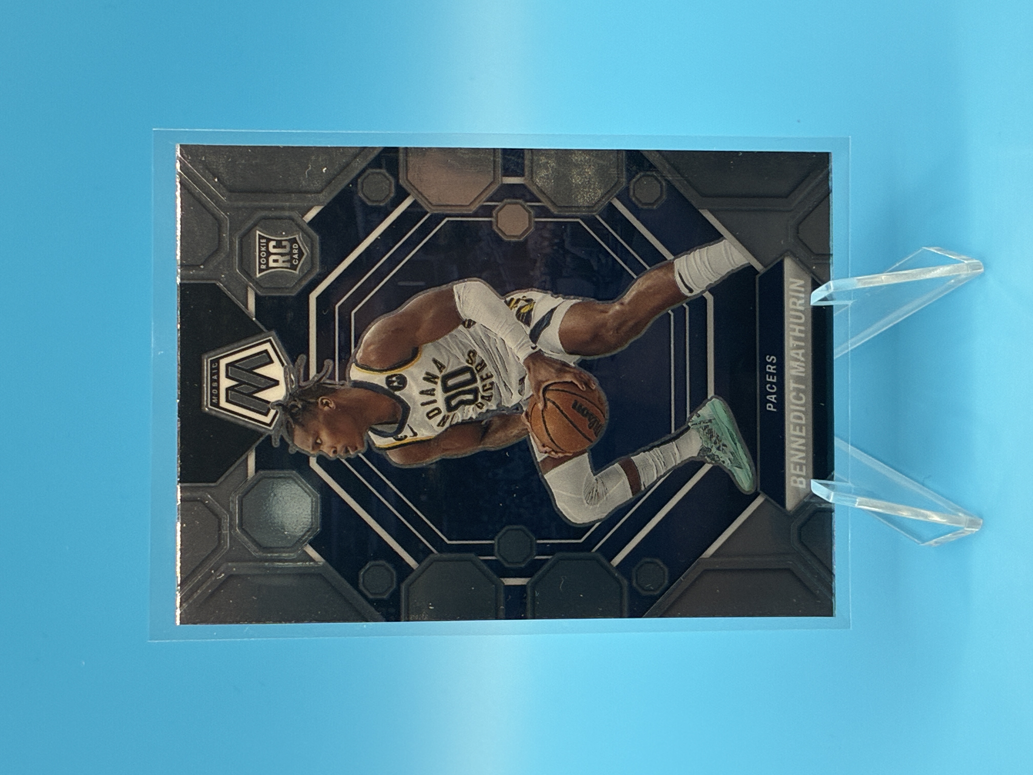 2022/2023 Panini Mosaic Benedict Mathurin #210 Indiana Pacers – Vorderseite