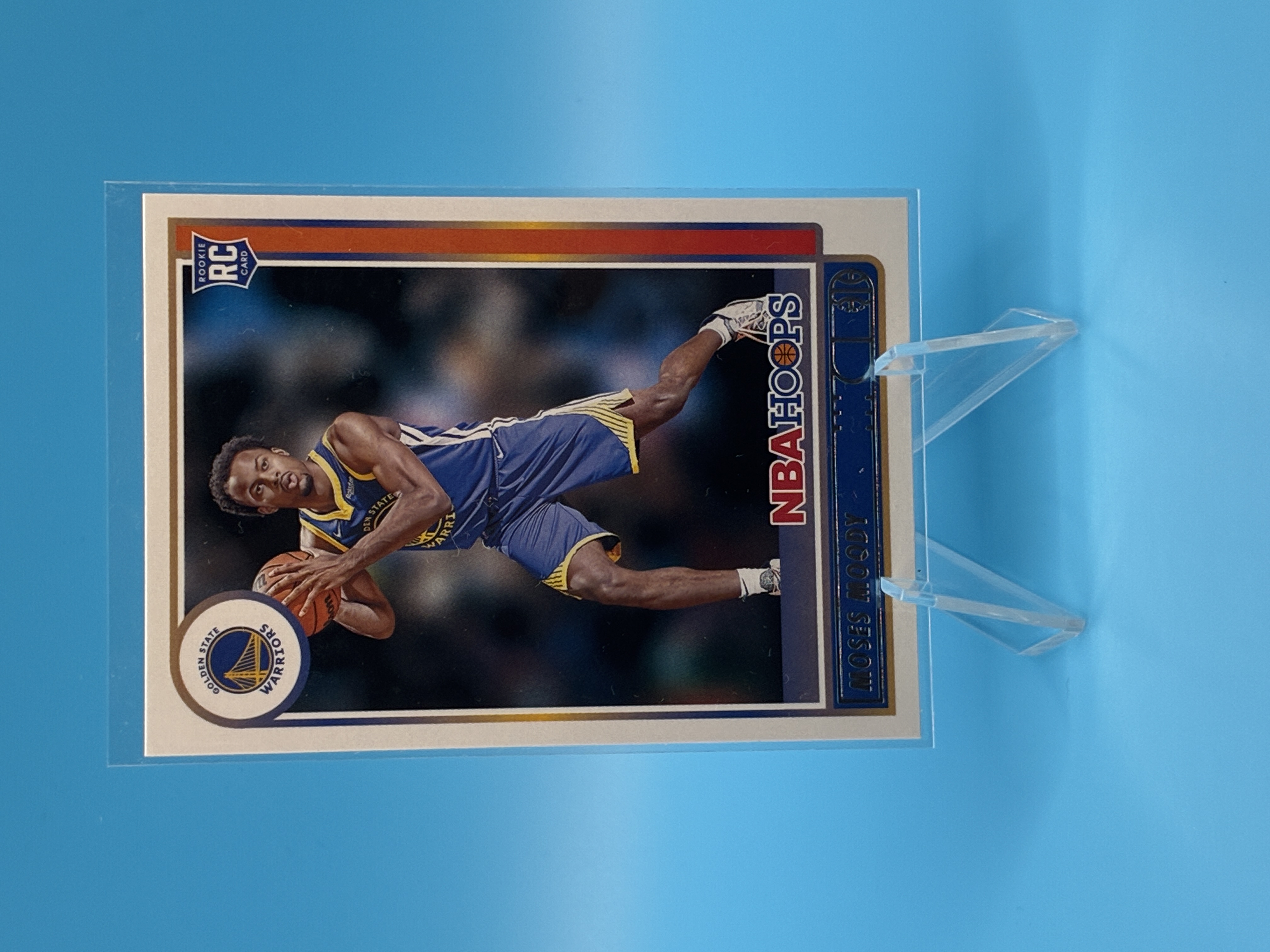 2021/2022 Panini Hoops Moses Moody #229 Golden State Warriors – Vorderseite