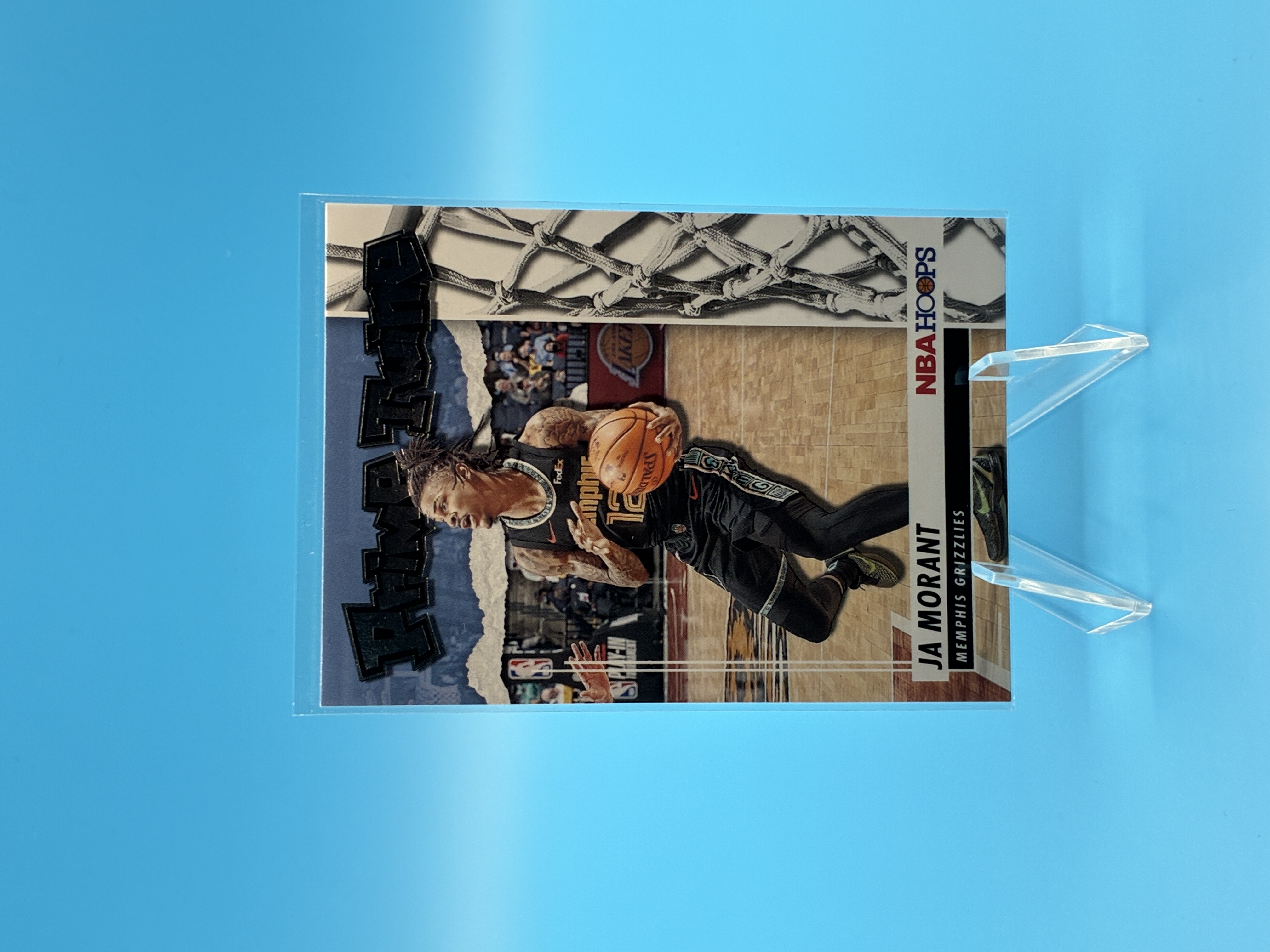 2021/2022 Panini Hoops Ja Morant Prime Twine #23 Memphis Grizzlies – Vorderseite