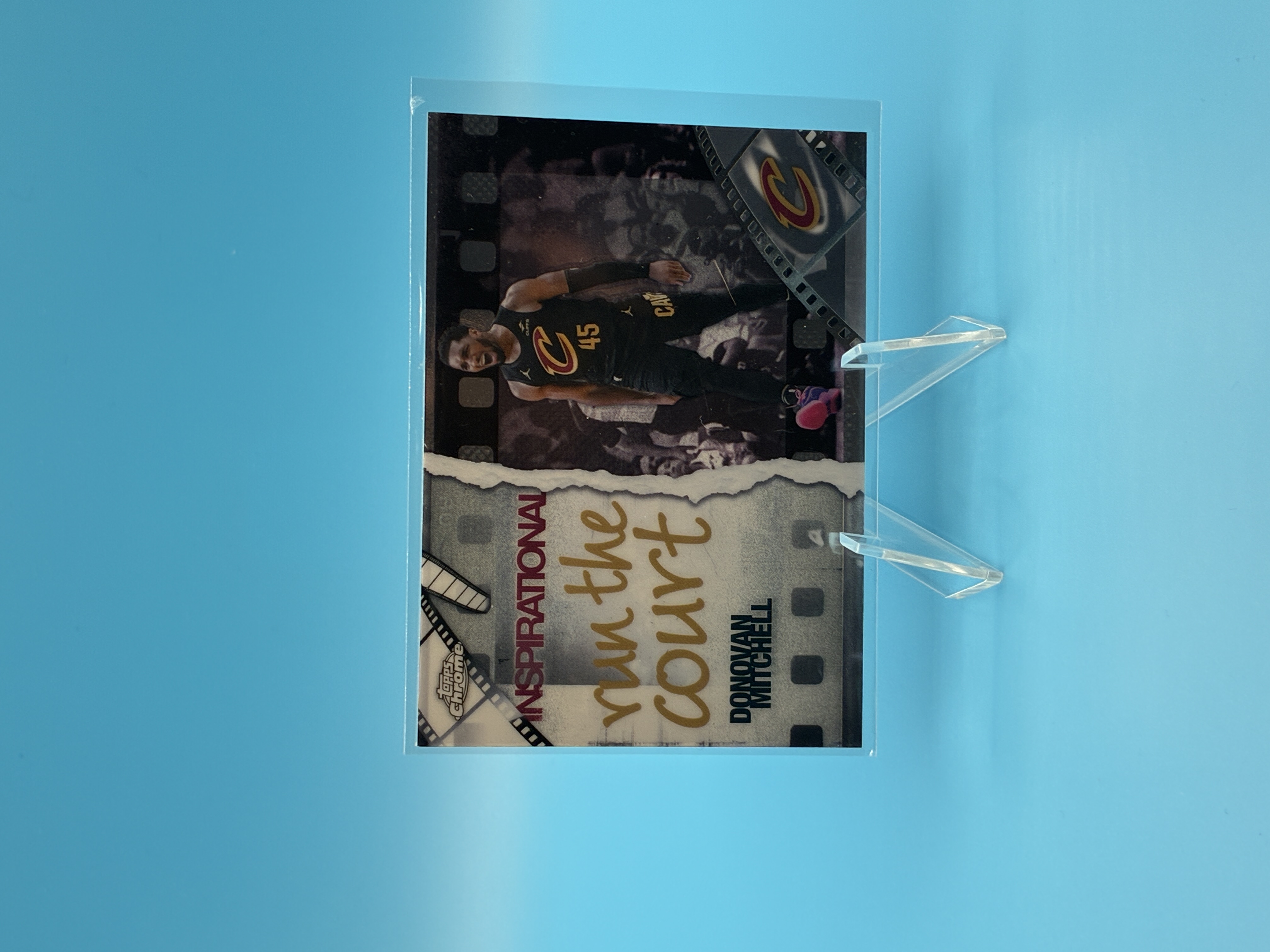 2025/2026 Topps Chrome Donovan Mitchell Inspirational #IP-7 Cleveland Cavaliers – Vorderseite