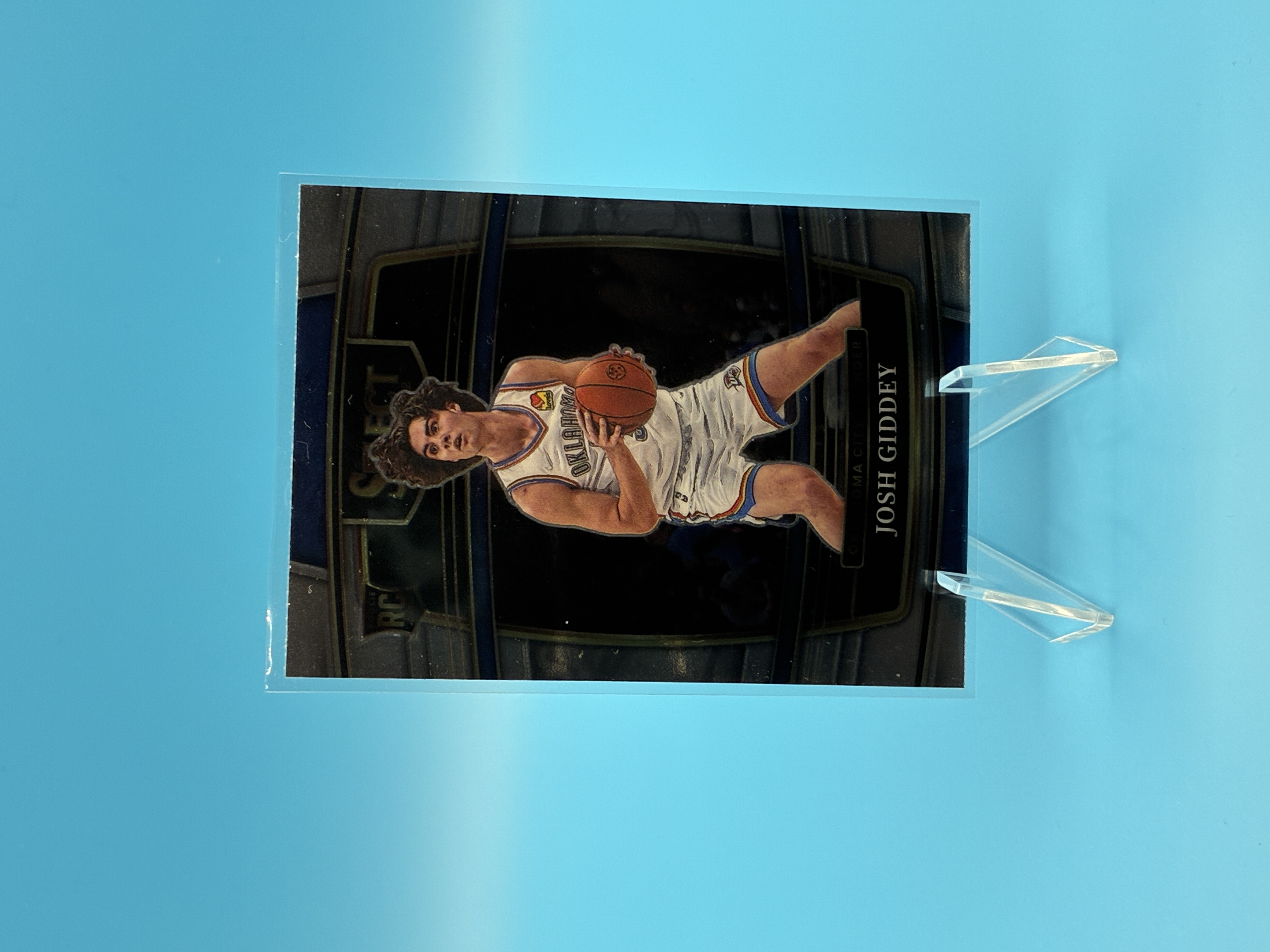2021/2022 Panini Select Josh Giddey Concourse #58 Oklahoma City Thunder – Vorderseite