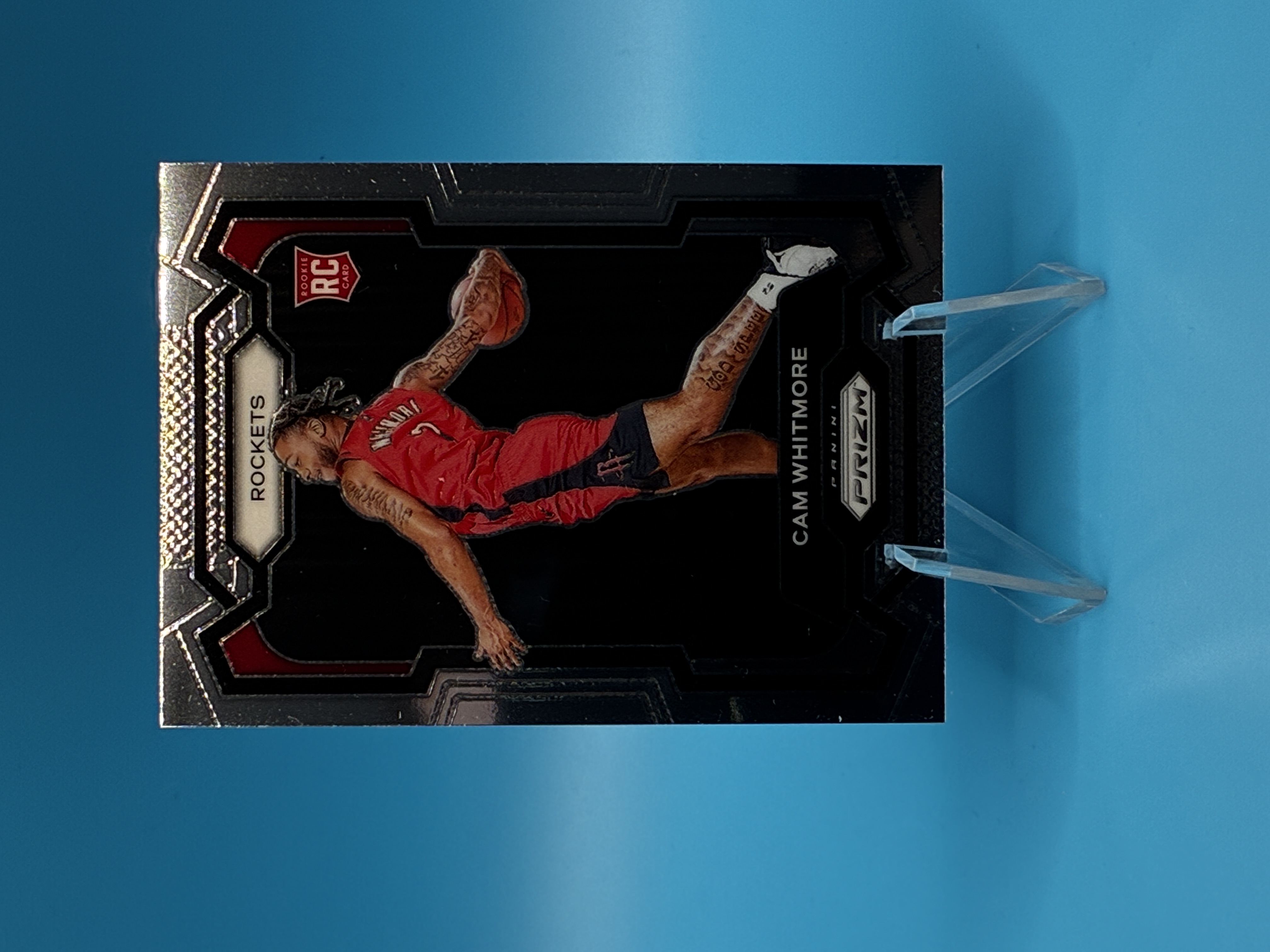 2023/2024 Panini Prizm Cam Whitmore #129 Houston Rockets – Vorderseite