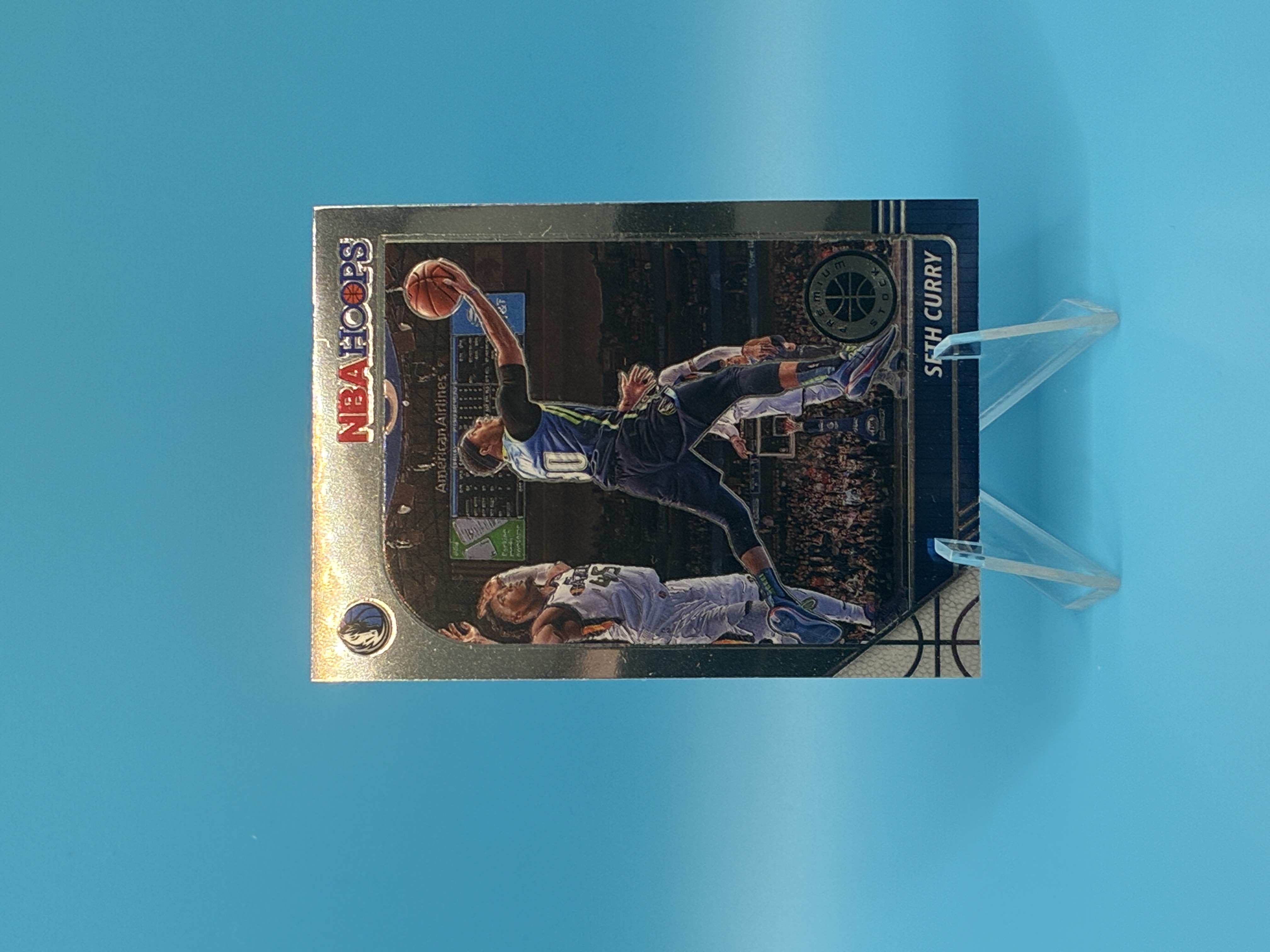 2019/2020 Panini Hoops Premium Stock Seth Curry #160 Dallas Mavericks – Vorderseite