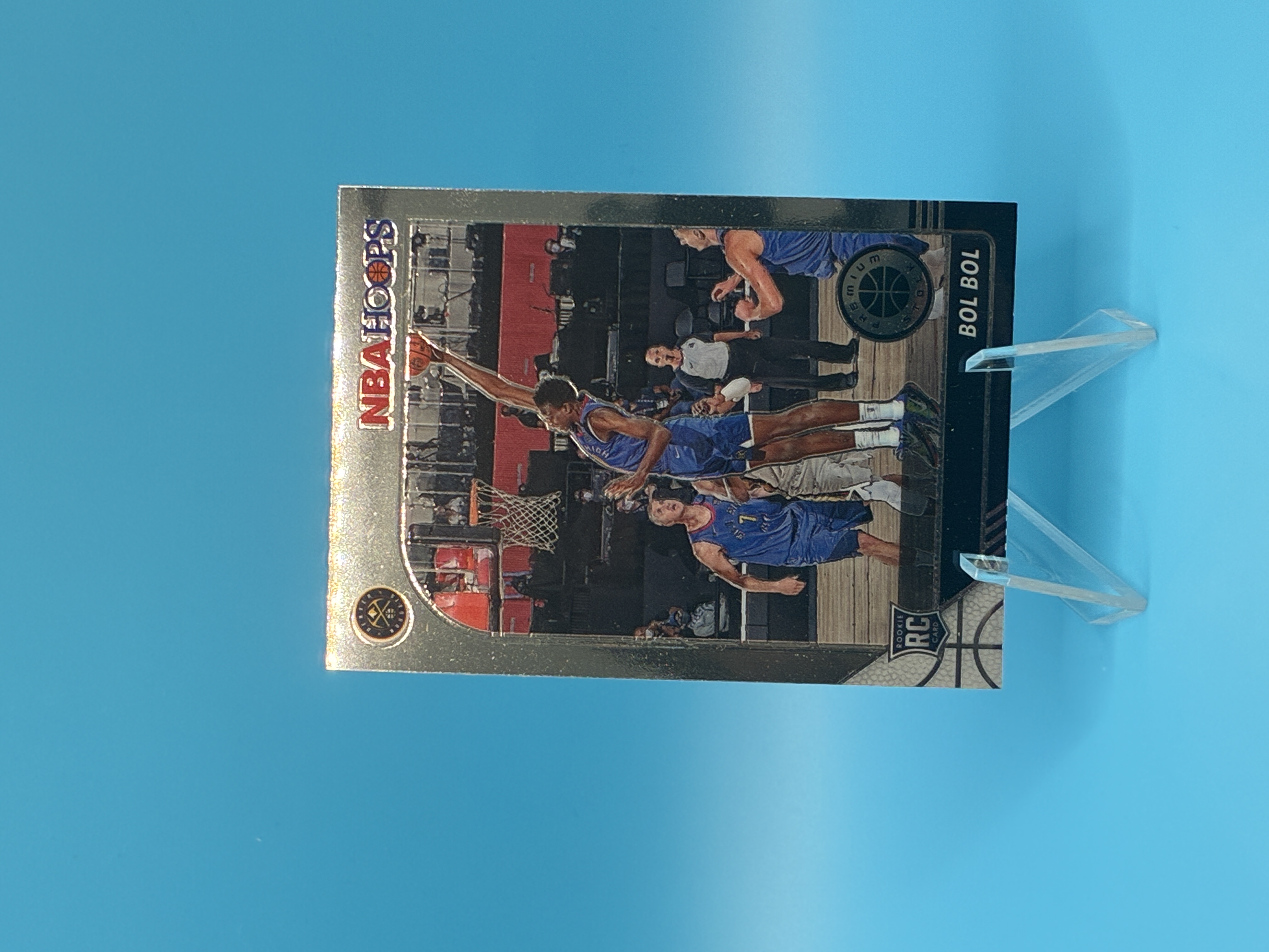 2019/2020 Panini Hoops Premium Stock Bol Bol #233 Denver Nuggets – Vorderseite