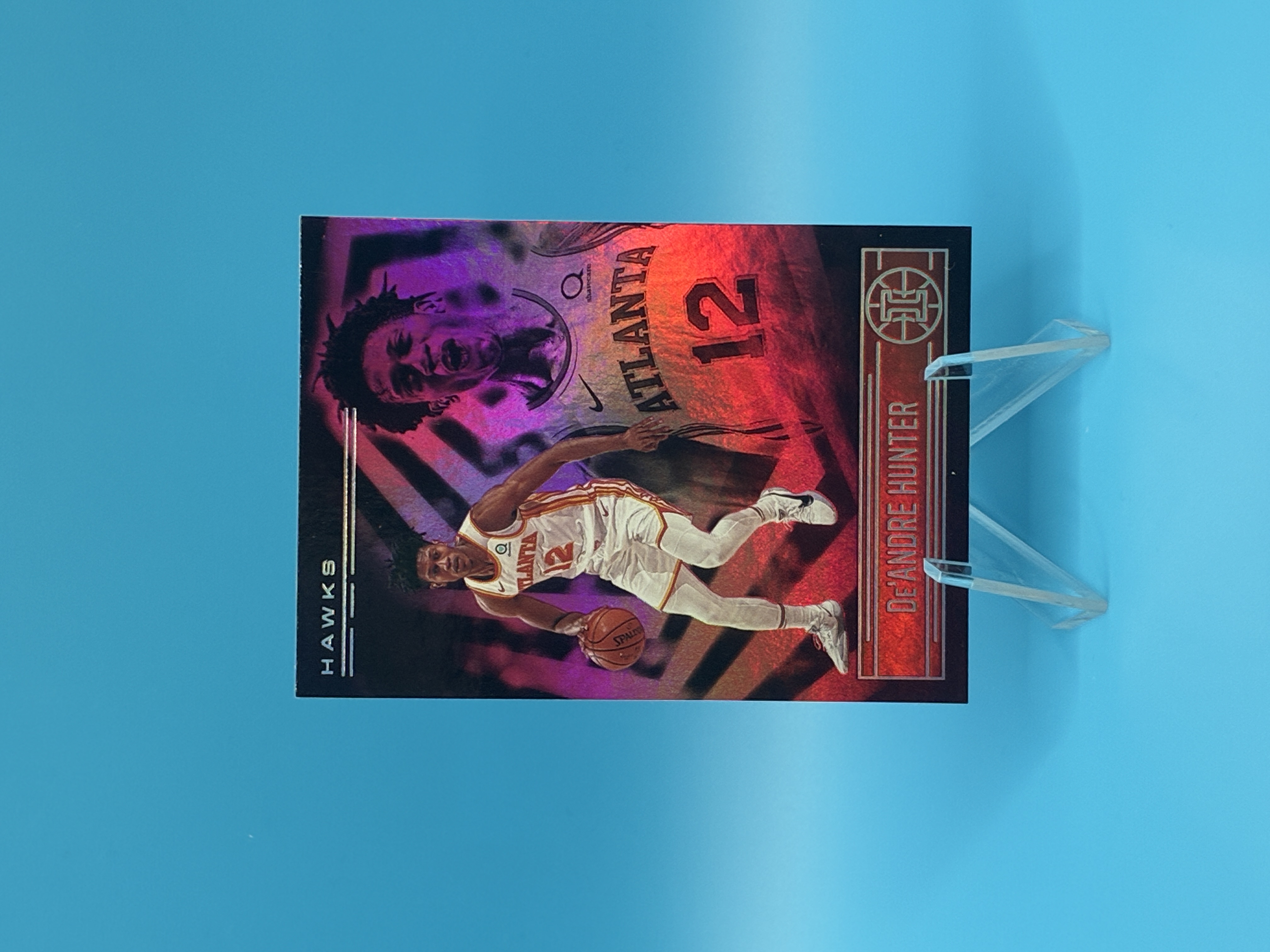 2020/2021 Panini Illusions De'Andre Hunter #27 Atlanta Hawks – Vorderseite