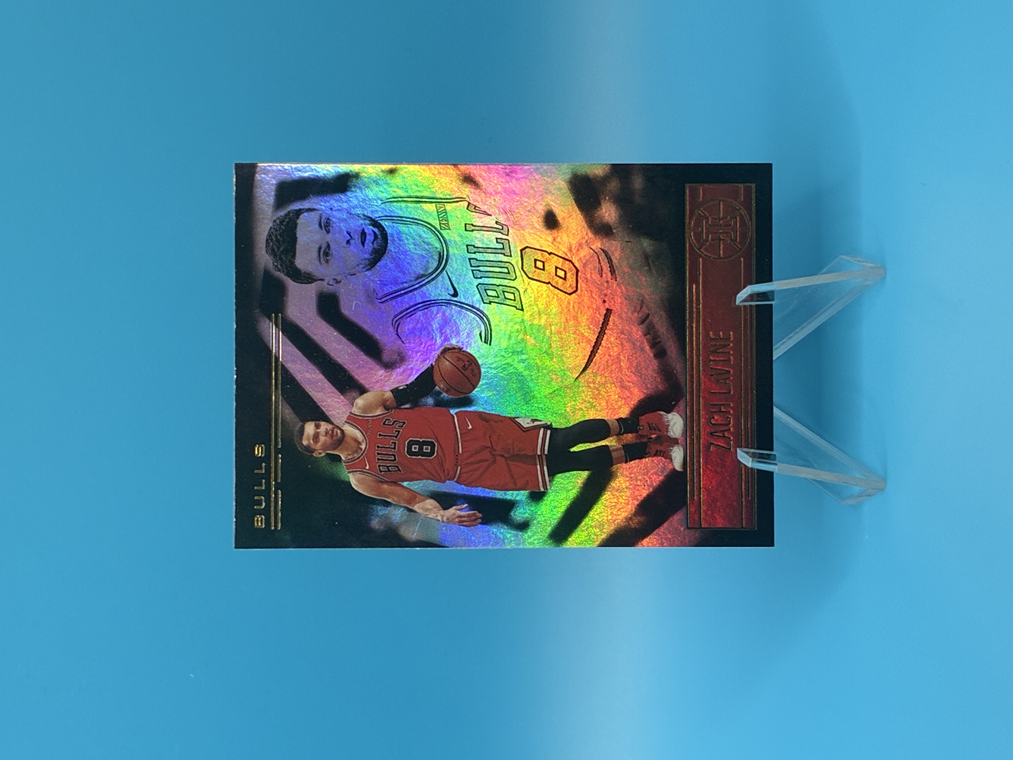 2020/2021 Panini Illusions Zach LaVine #38 Chicago Bulls – Vorderseite