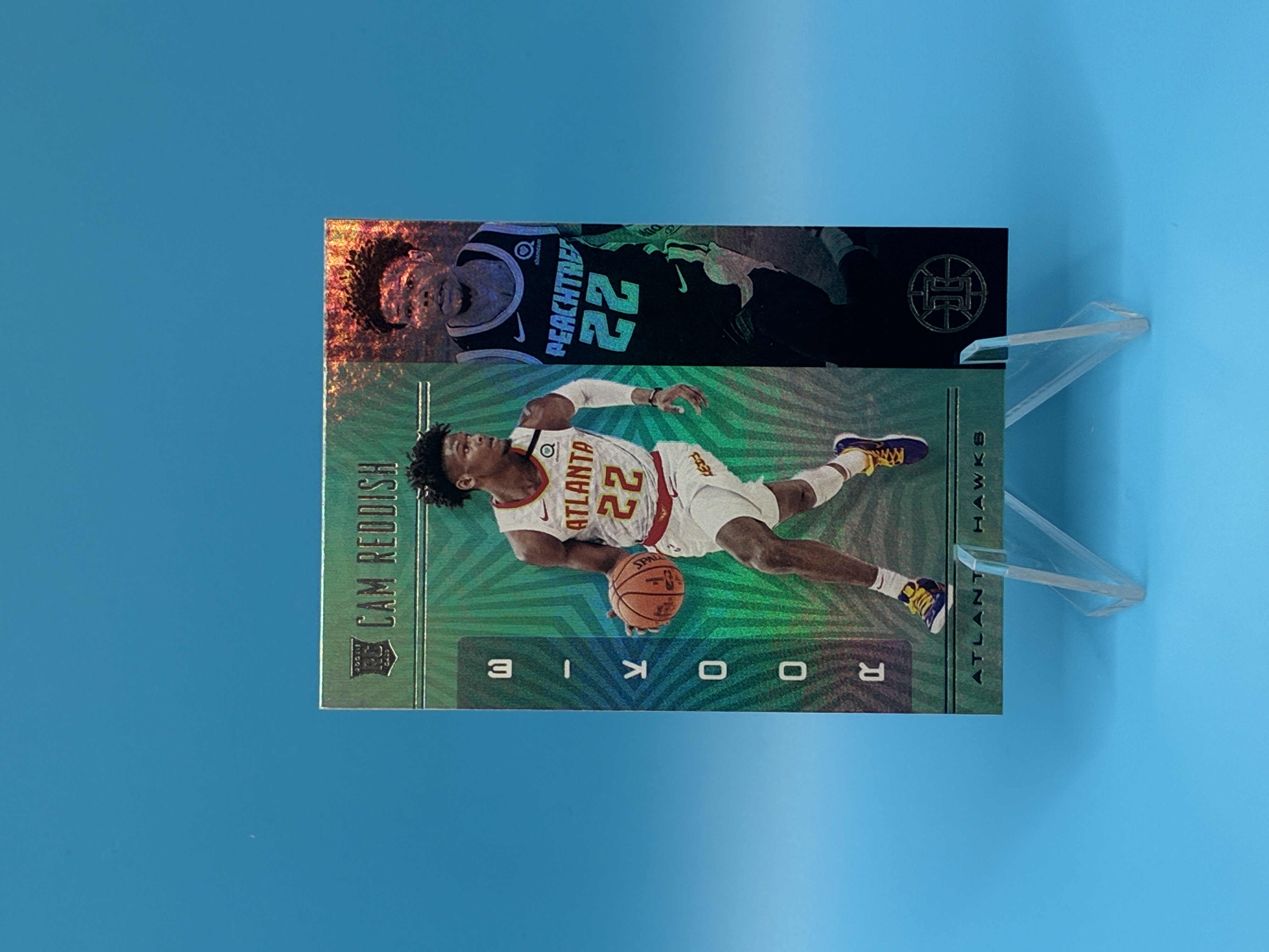 2019/2020 Panini Illusions Cam Reddish #193 Atlanta Hawks – Vorderseite