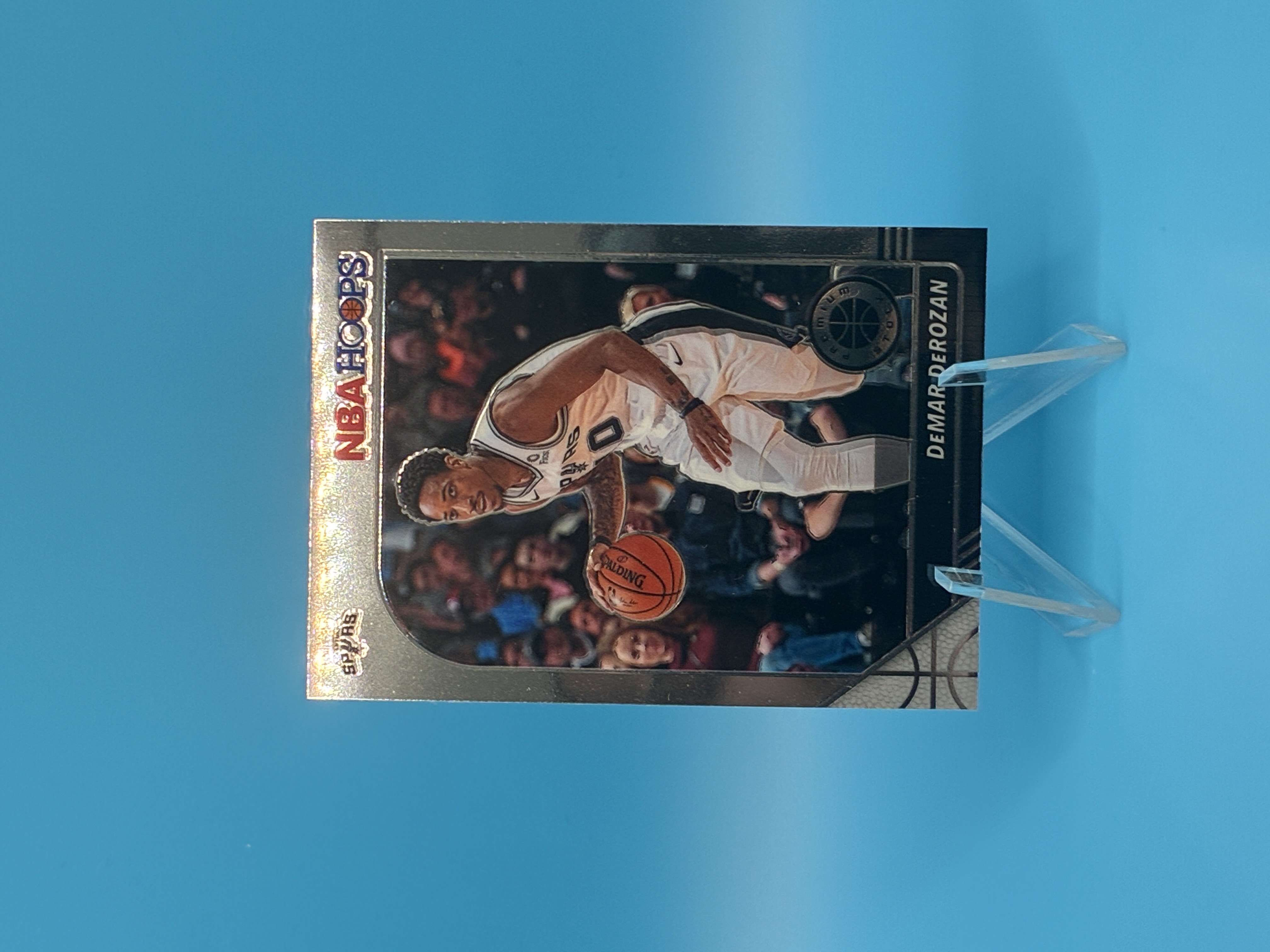 2019/2020 Panini Hoops Premium Stock DeMar DeRozan #172 San Antonio Spurs – Vorderseite