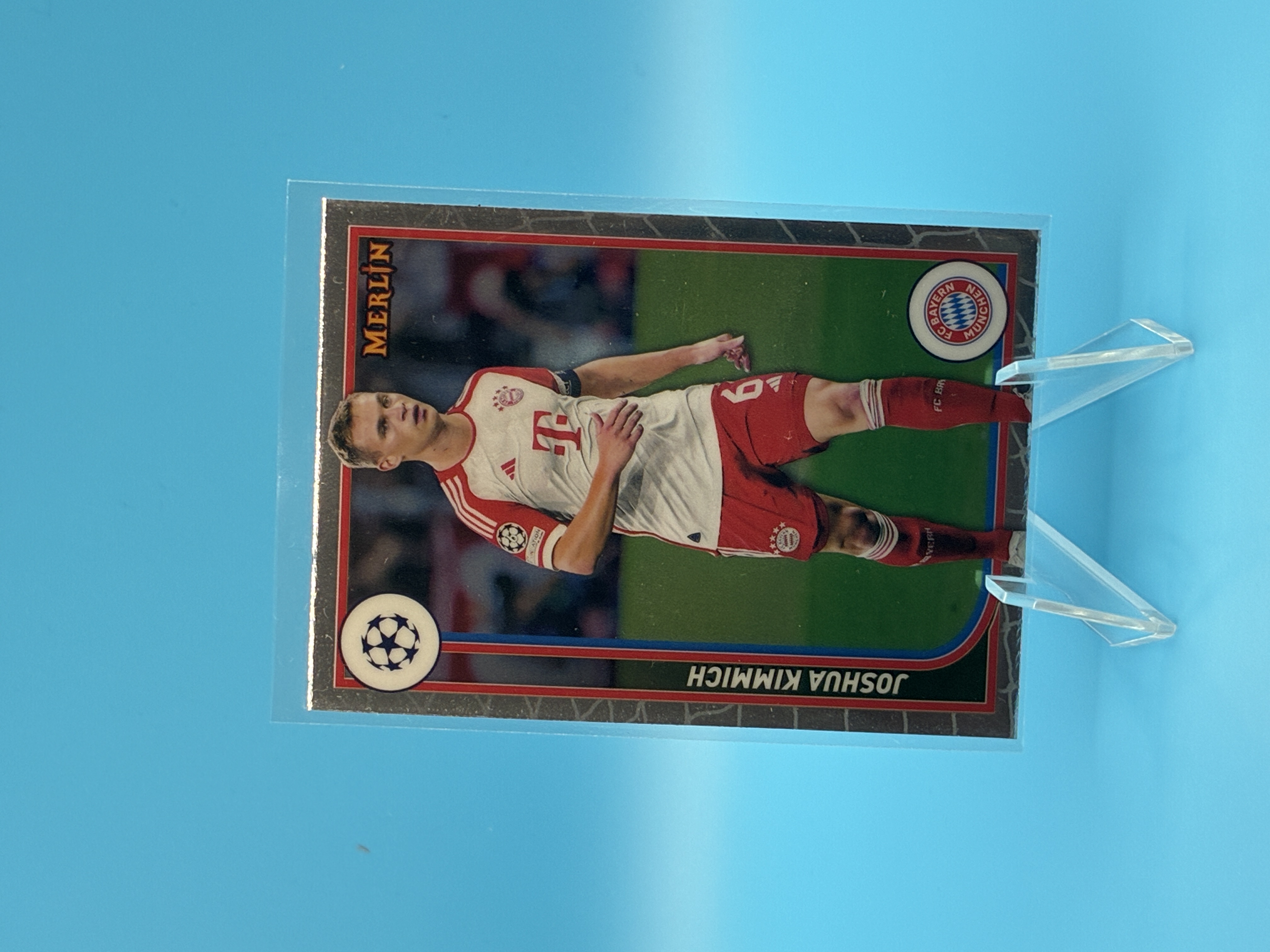 Topps Merlin Joshua Kimmich #43 FC Bayern München – Vorderseite