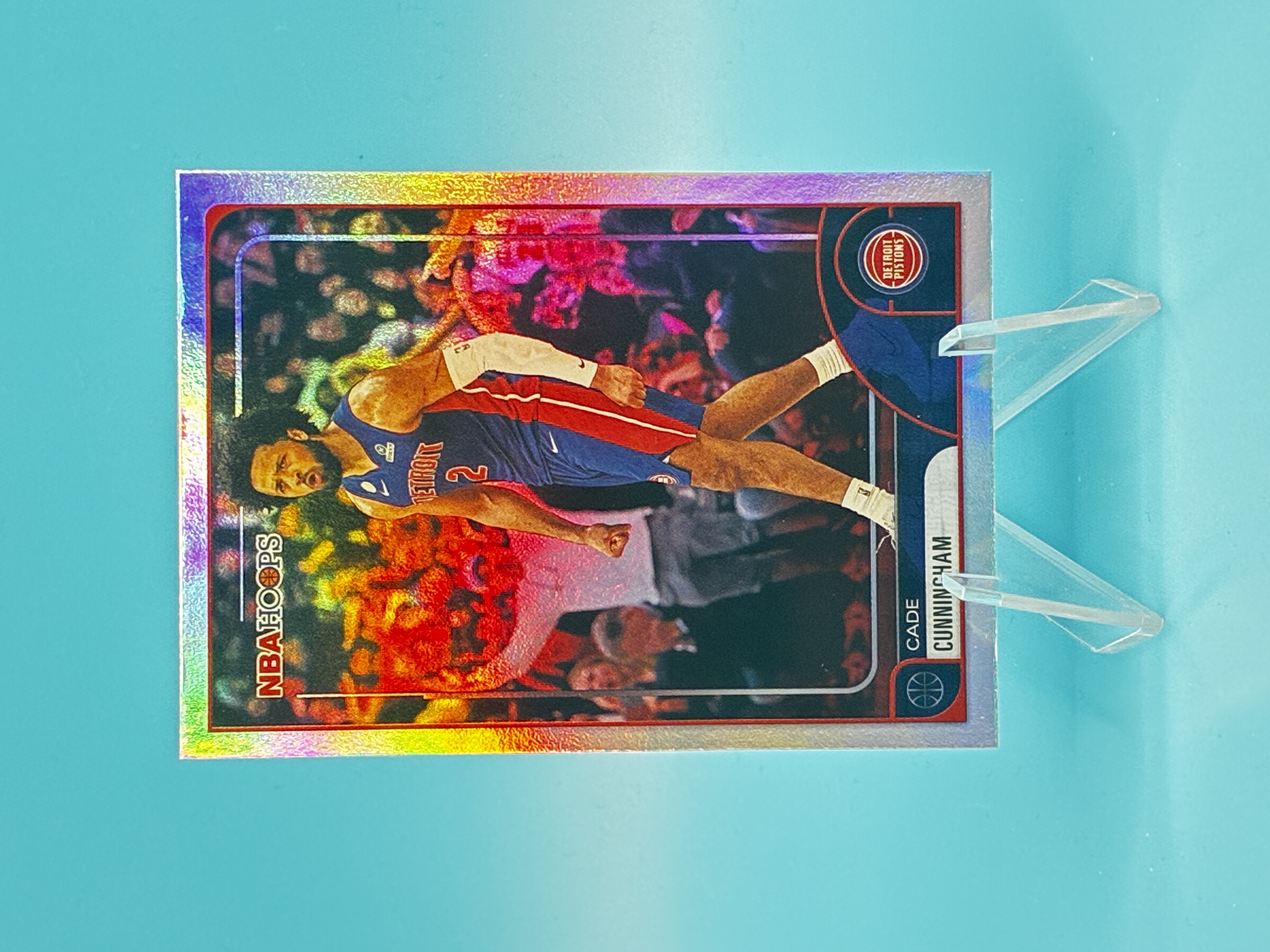 2025/2026 Topps NBA Hoops Cade Cunningham #81 Detroit Pistons – Vorderseite