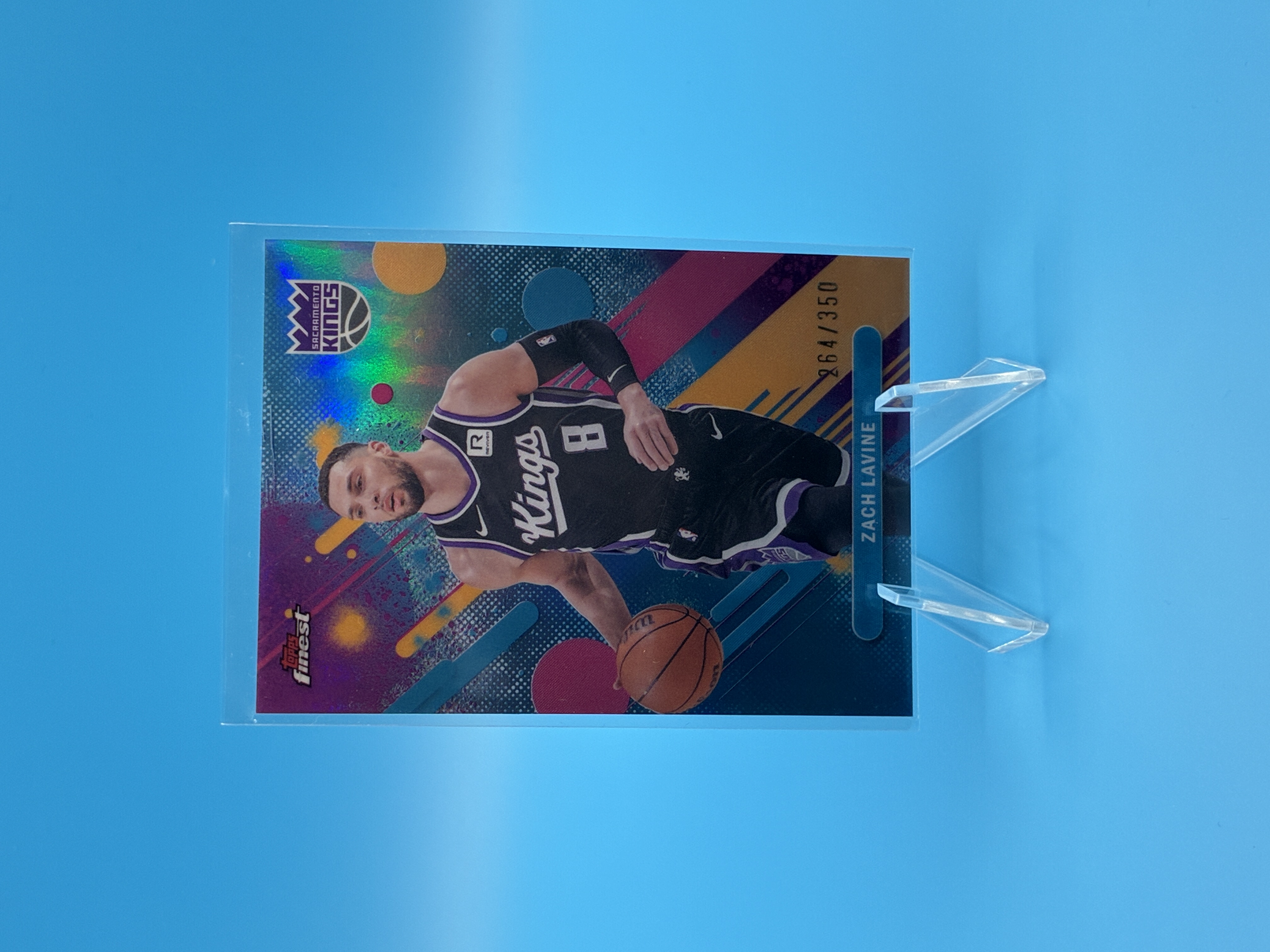 2025/2026 Topps Finest Zach LaVine 264/350 #86 Sacramento Kings – Vorderseite