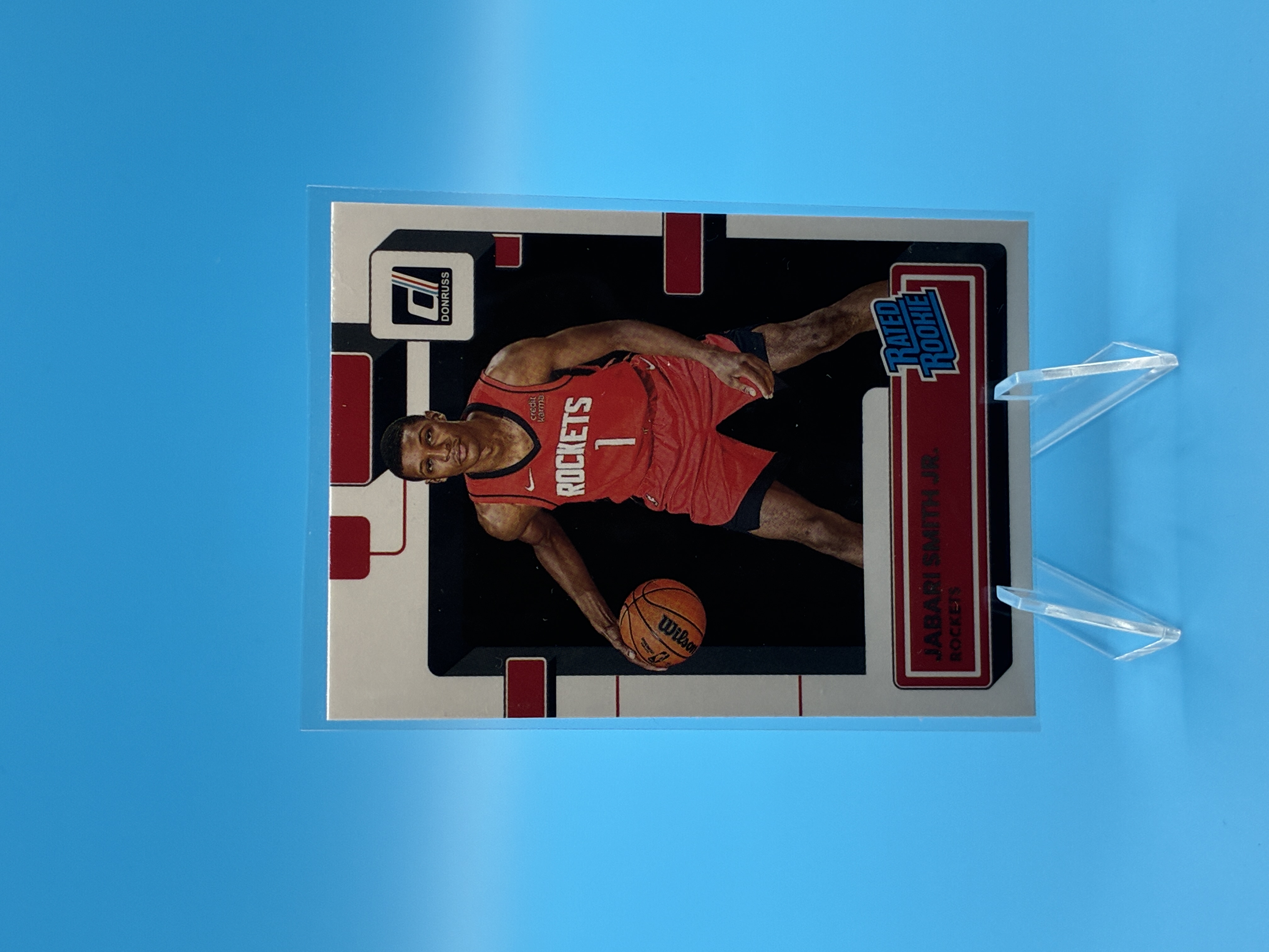 2022/2023 Panini Donruss Jabari Smith Jr. Rated Rookie #203 Houston Rockets – Vorderseite