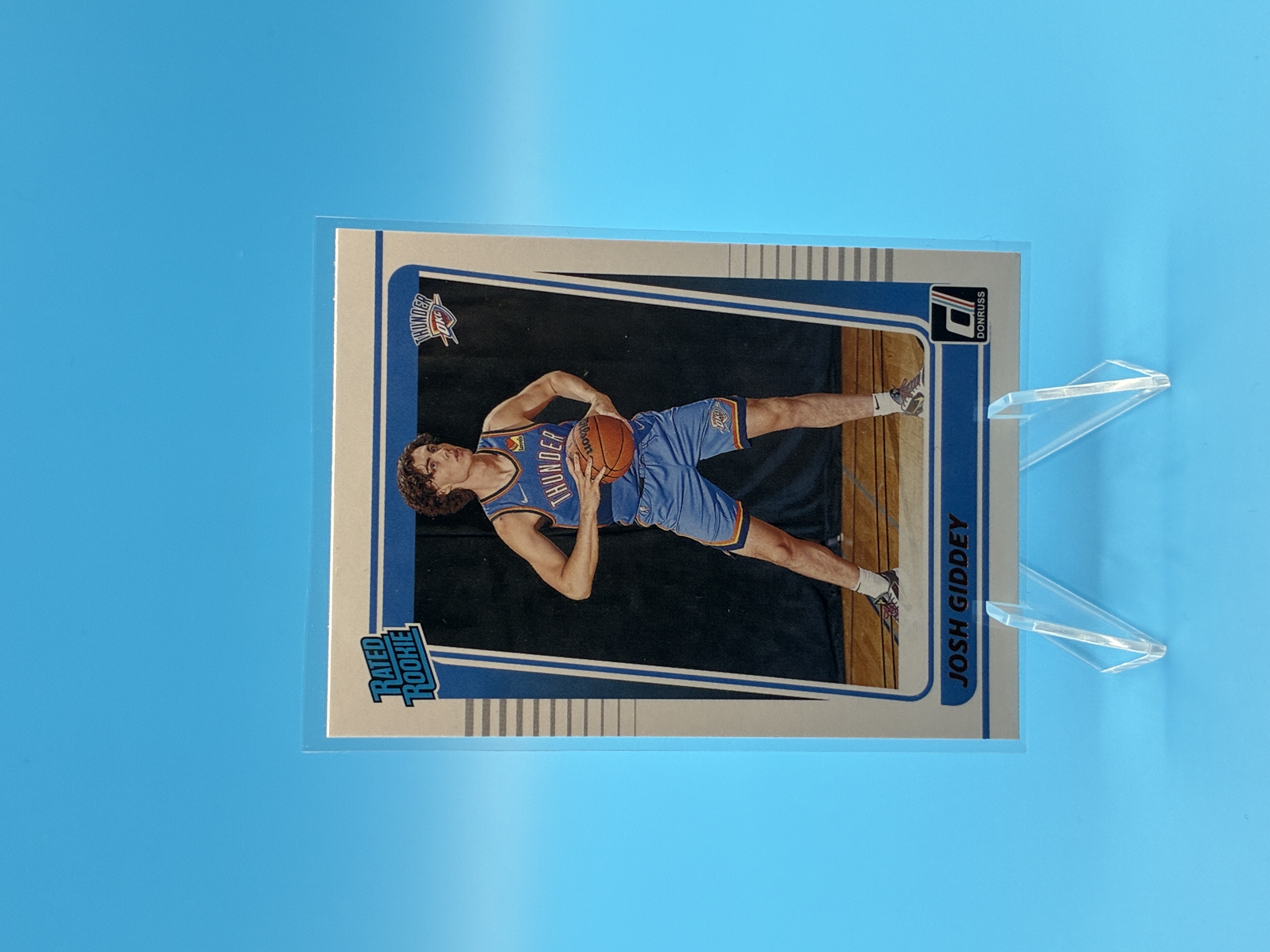 2021/2022 Panini Donruss Josh Giddey Rated Rookie #202 Oklahoma City Thunder – Vorderseite
