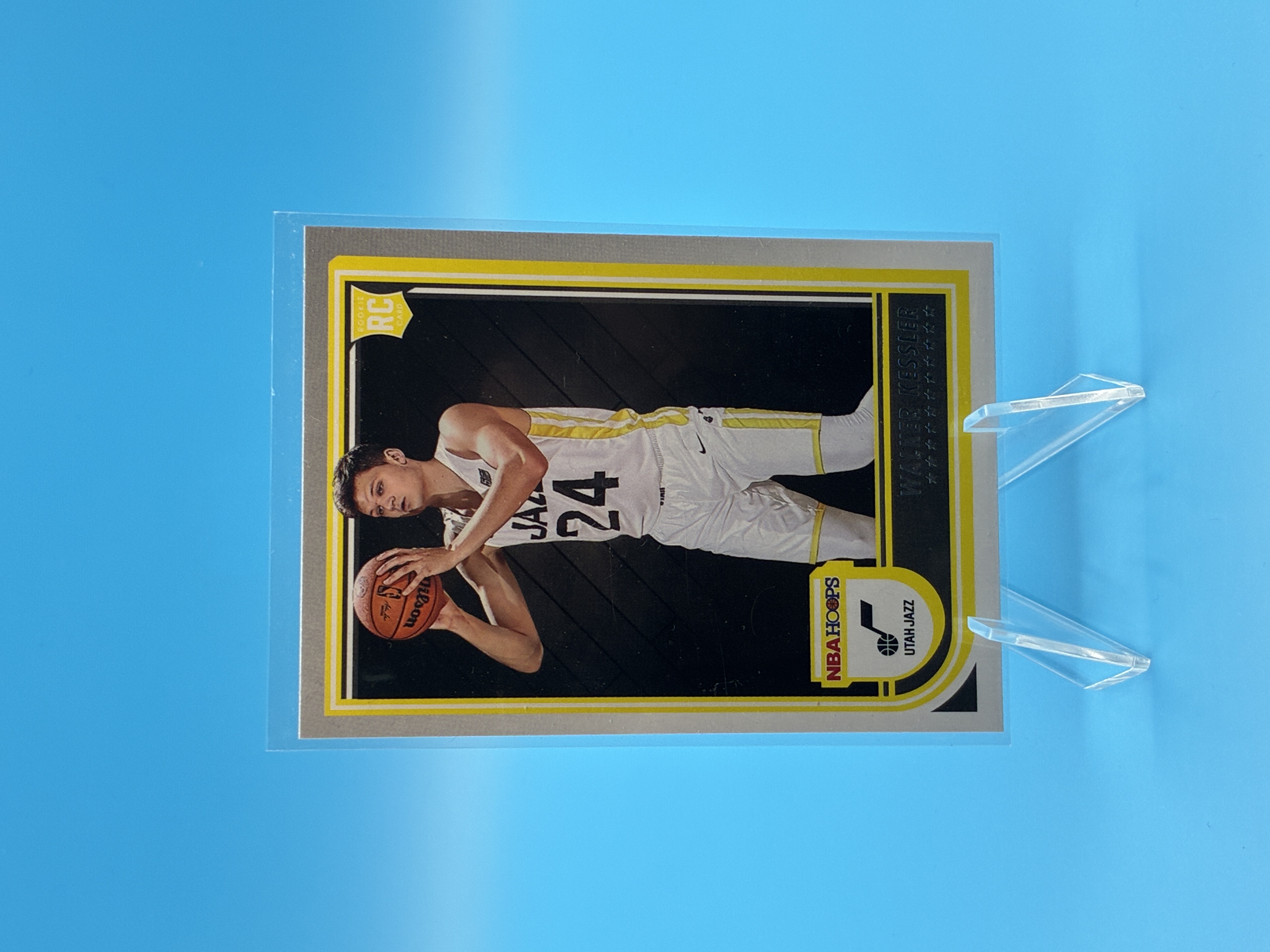 2022/2023 Panini Hoops Walker Kessler #252 Utah Jazz – Vorderseite