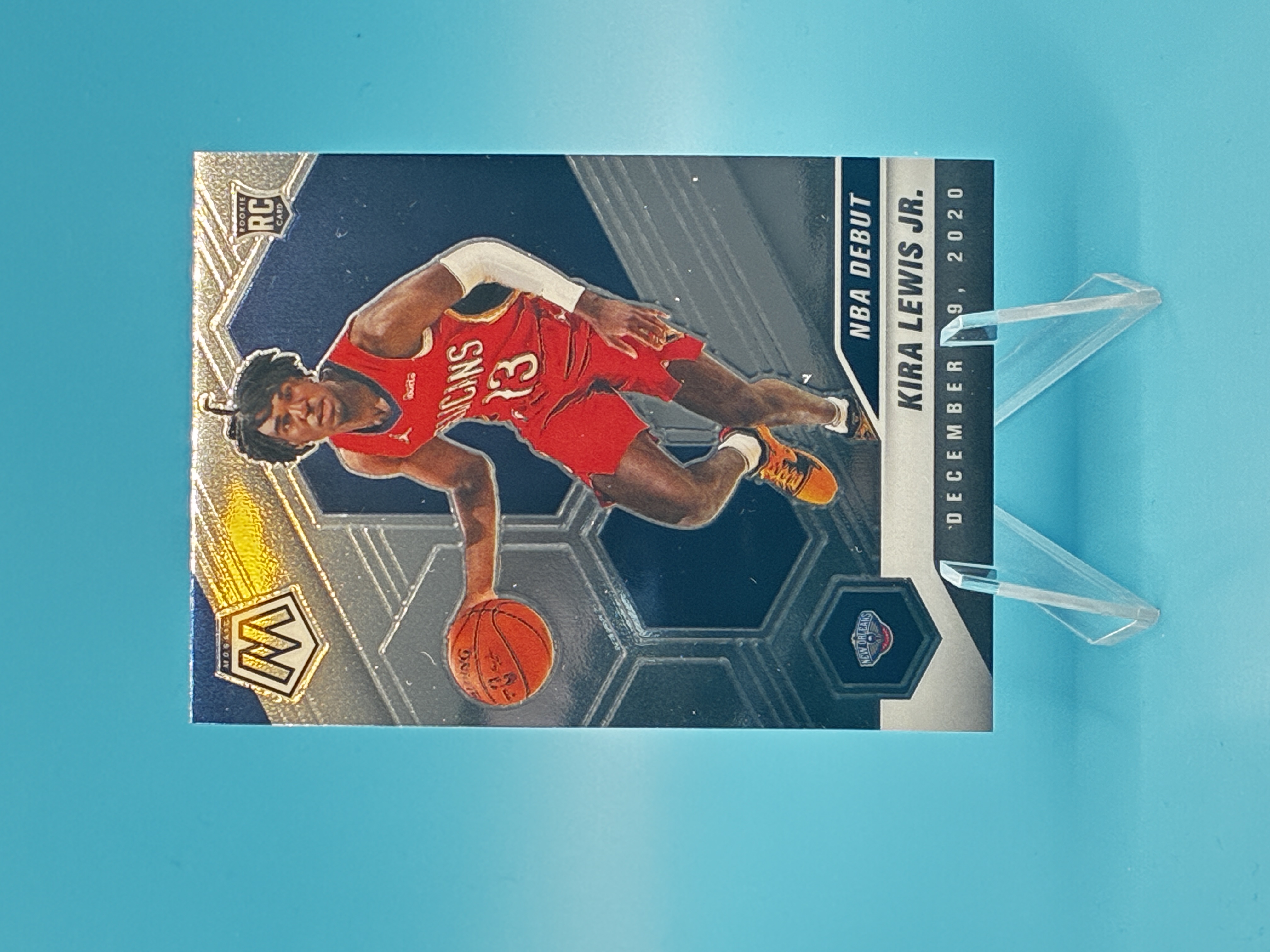2020/2021 Panini Mosaic Kira Lewis Jr. NBA Debut #280 New Orleans Pelicans – Vorderseite