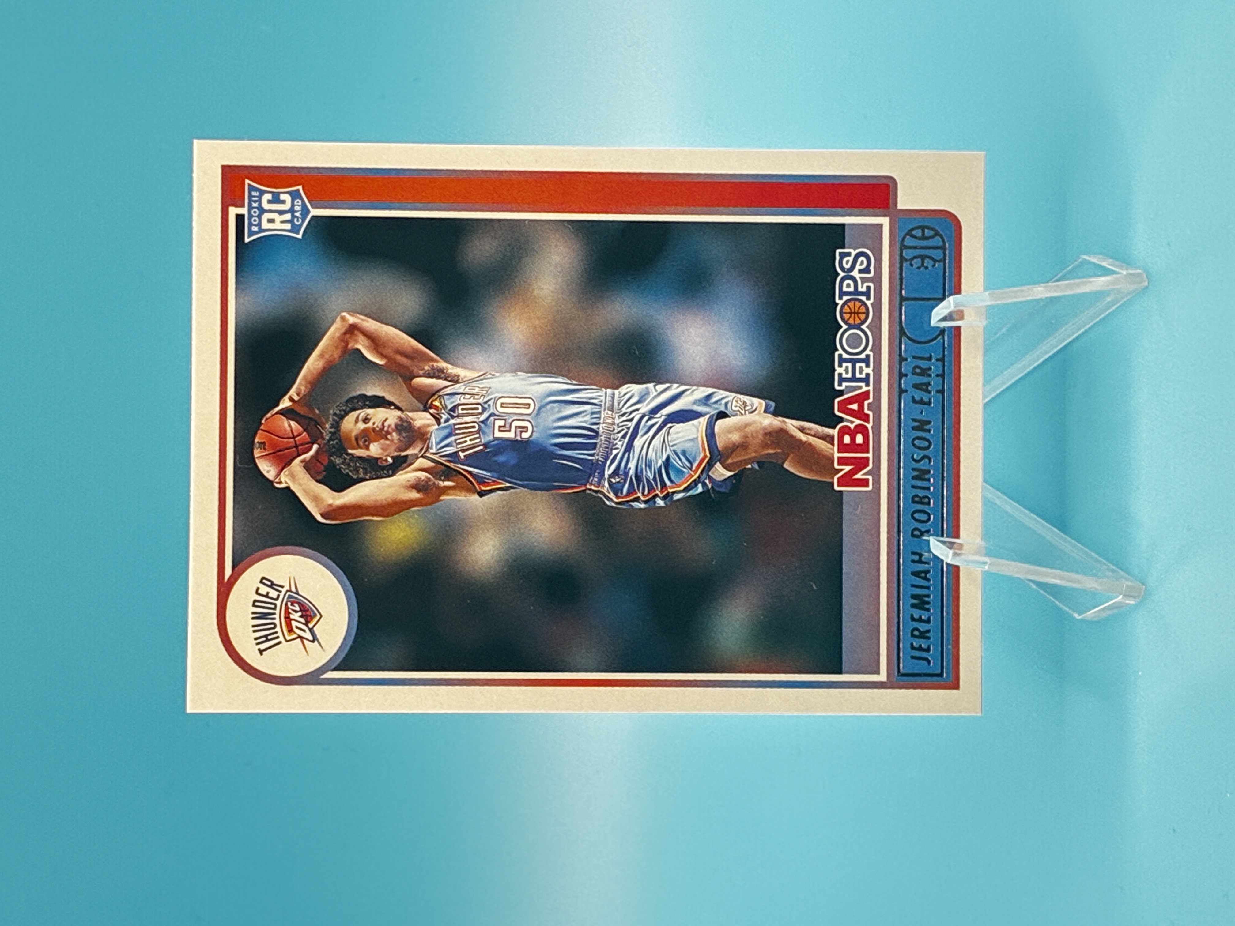 2021/2022 Panini Hoops Jeremiah Robinson-Earl #225 Oklahoma City Thunder – Vorderseite