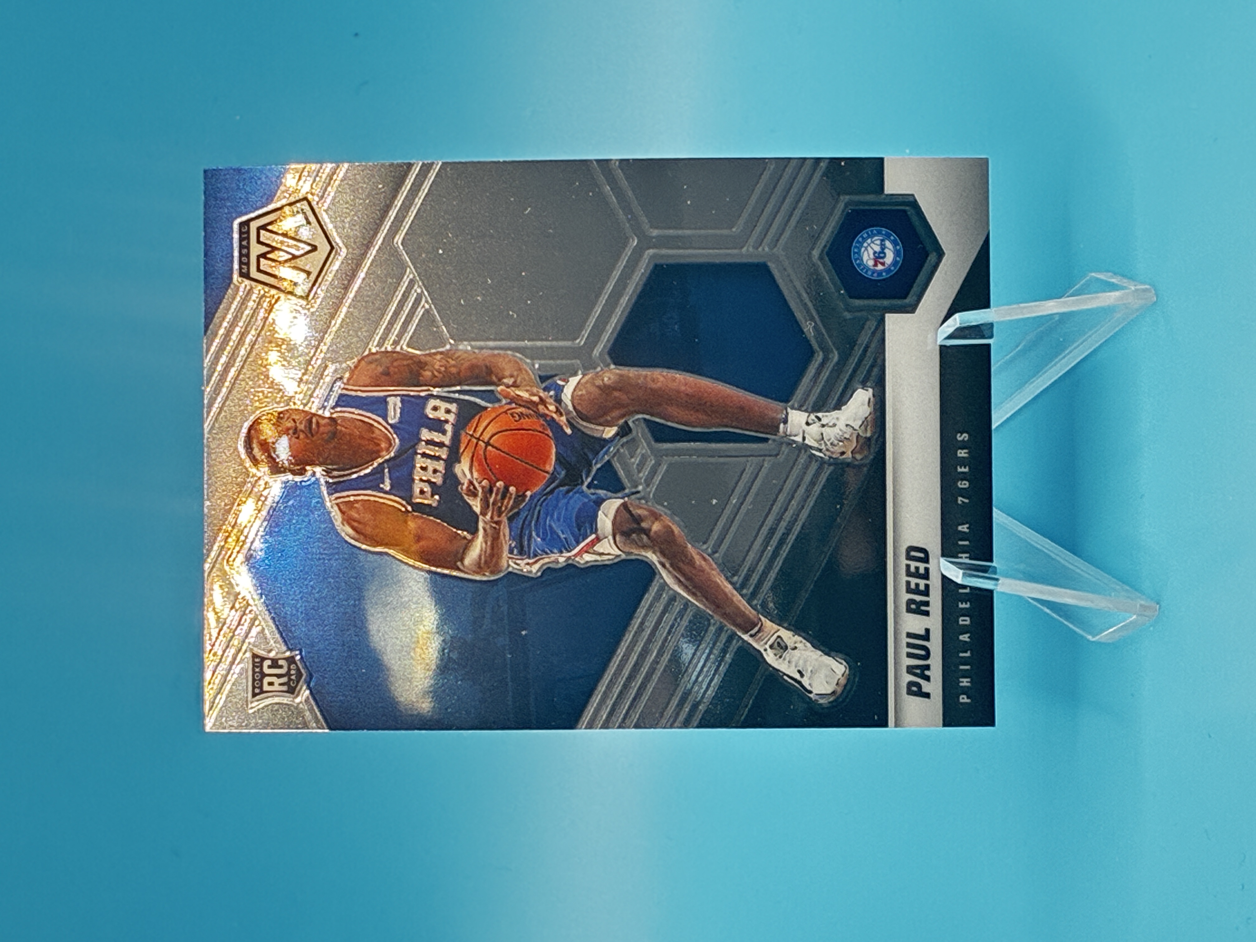 2020/2021 Panini Mosaic Paul Reed #245 Philadelphia 76ers – Vorderseite