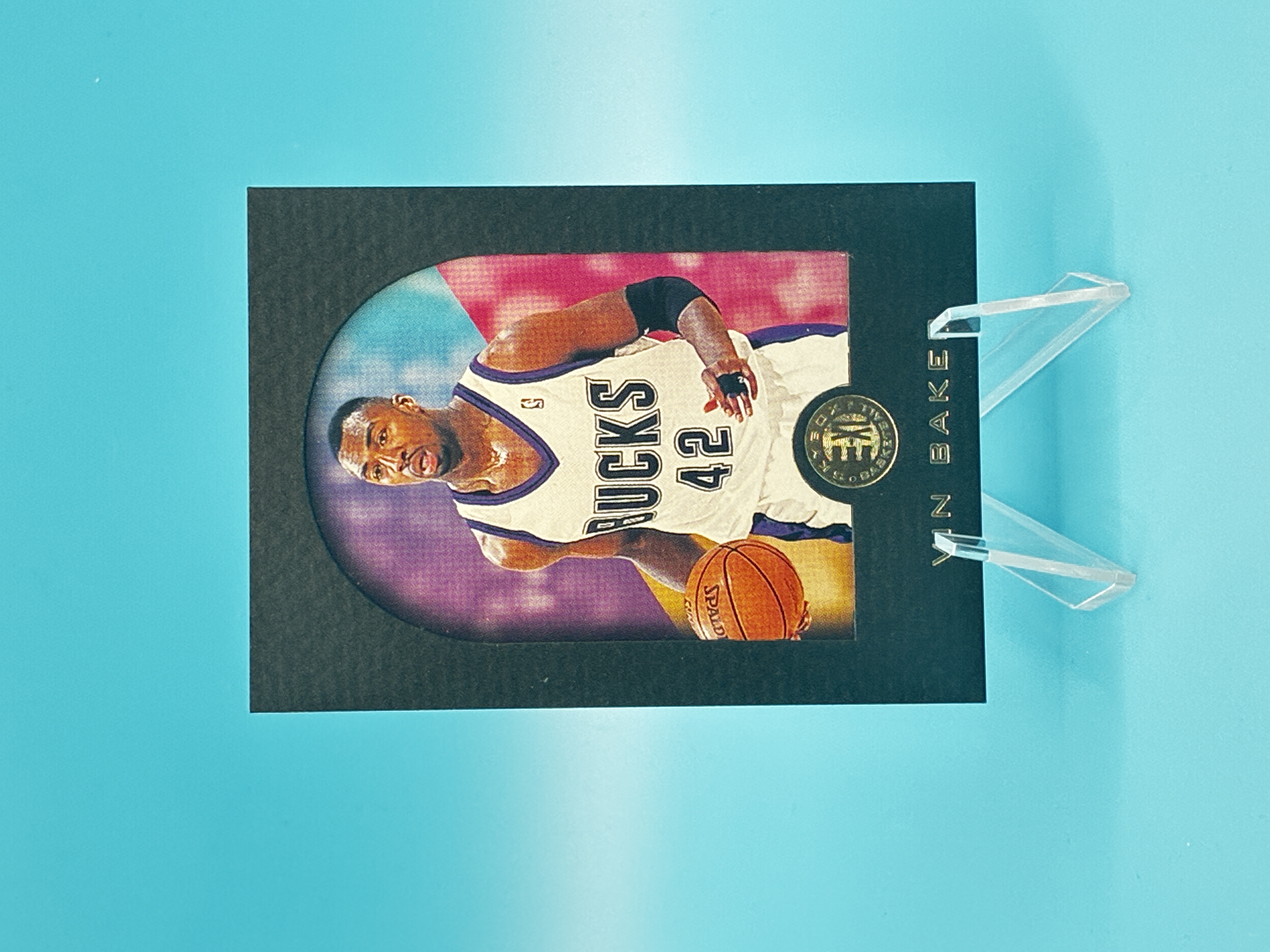 1996/1997 SkyBox Premium Vin Baker EXL #46 Milwaukee Bucks – Vorderseite