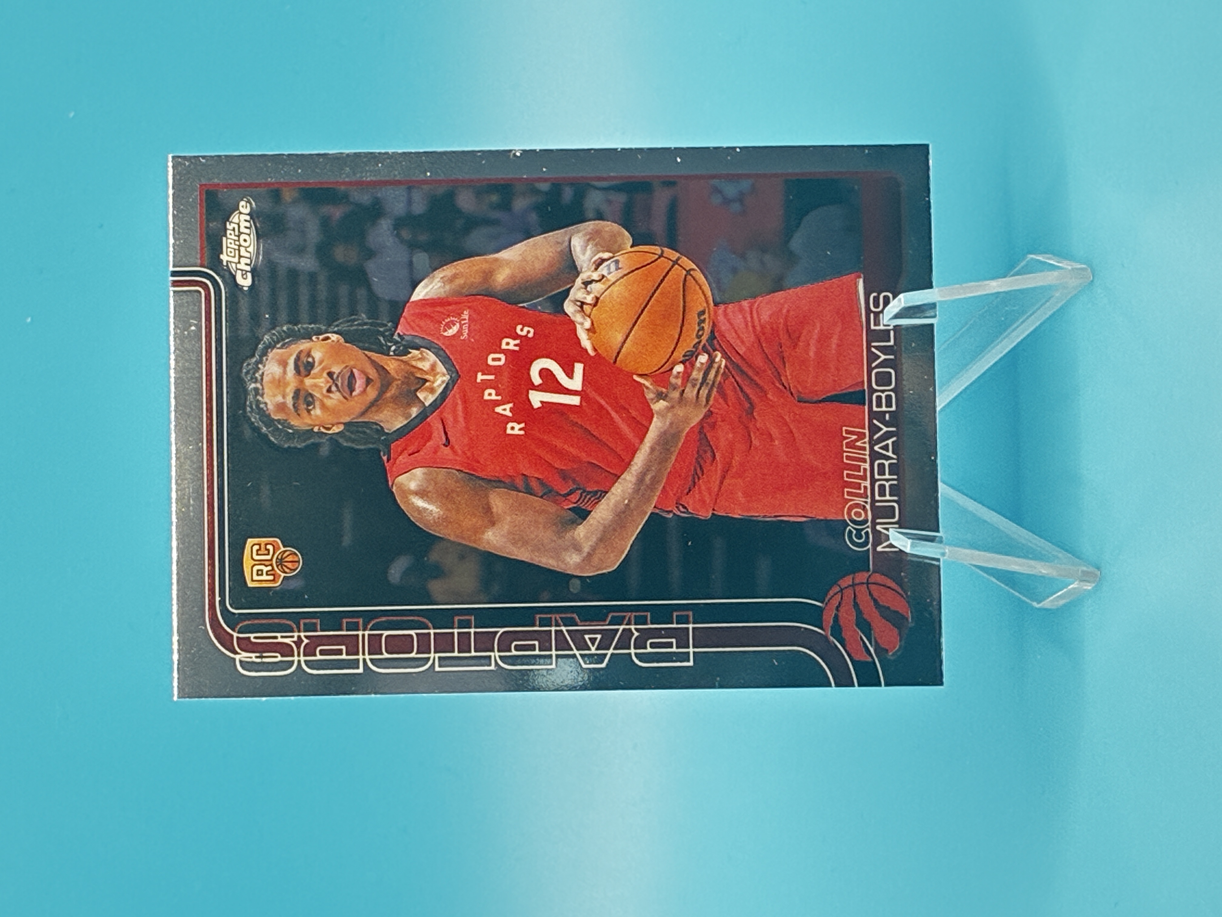 2025/2026 Topps Chrome Collin Murray-Boyles #259 Toronto Raptors – Vorderseite