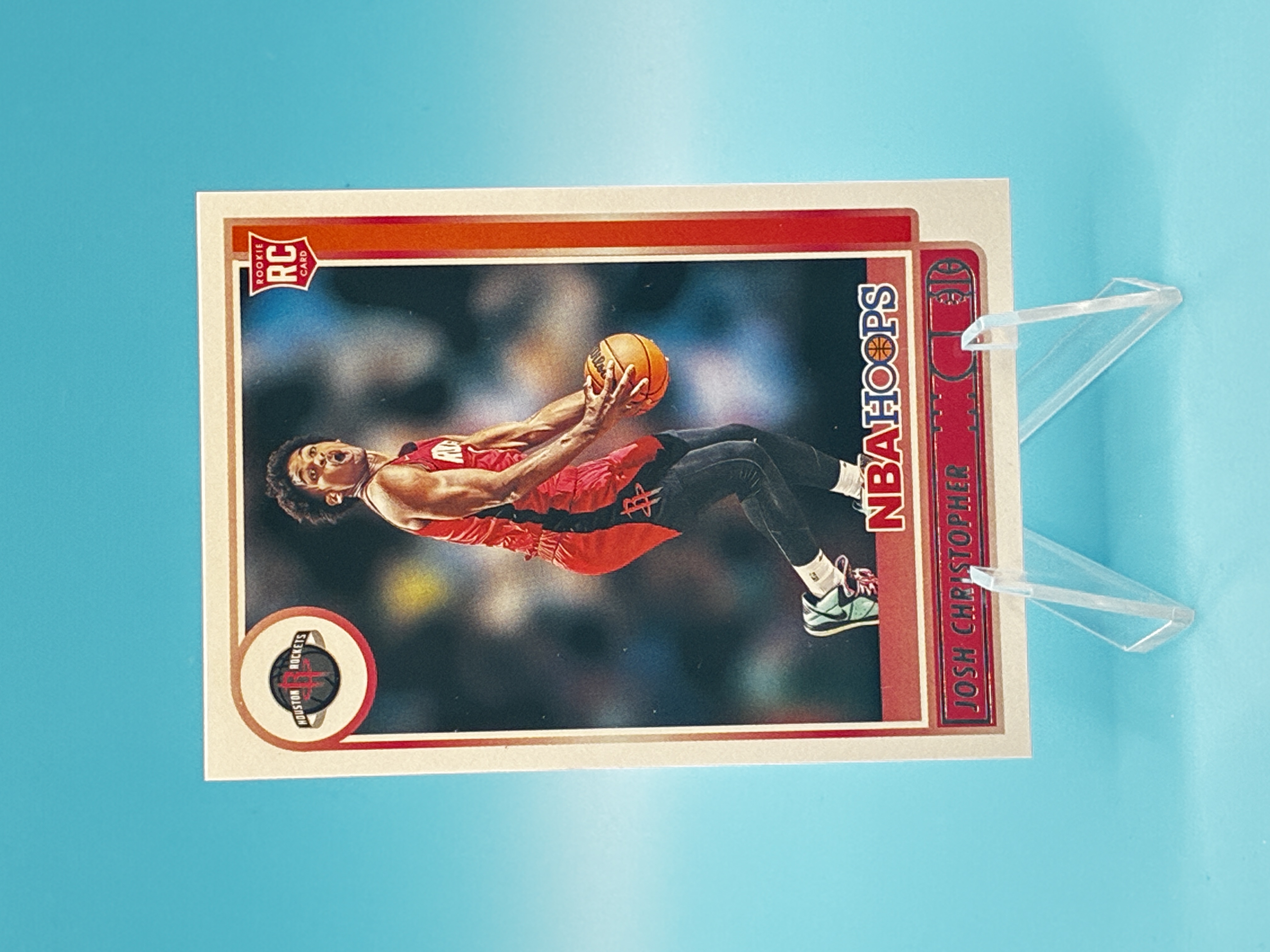 2021/2022 Panini Hoops Josh Christopher #214 Houston Rockets – Vorderseite