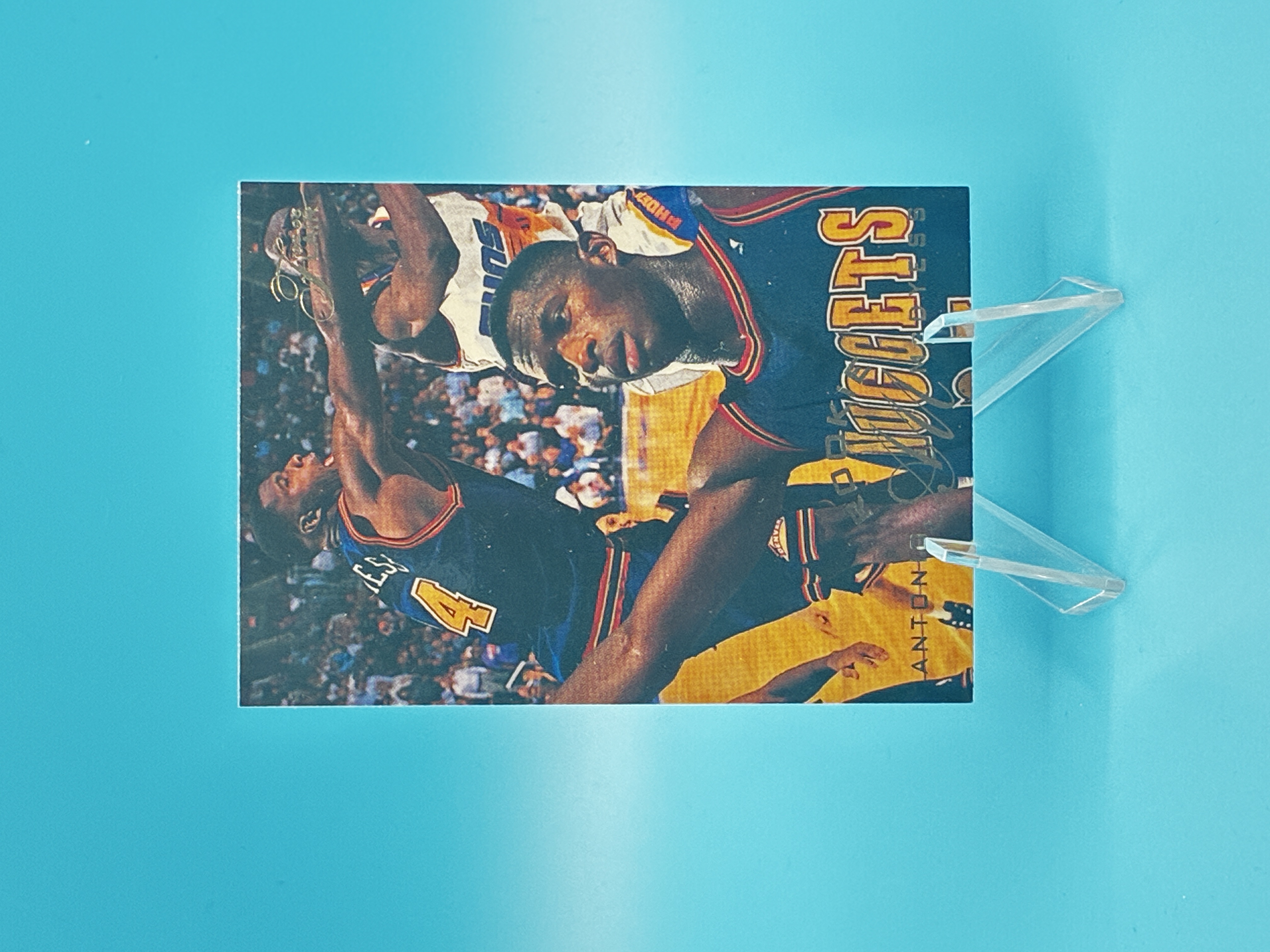 1995/201996 Fleer Flair Antonio McDyess #208 Denver Nuggets – Vorderseite