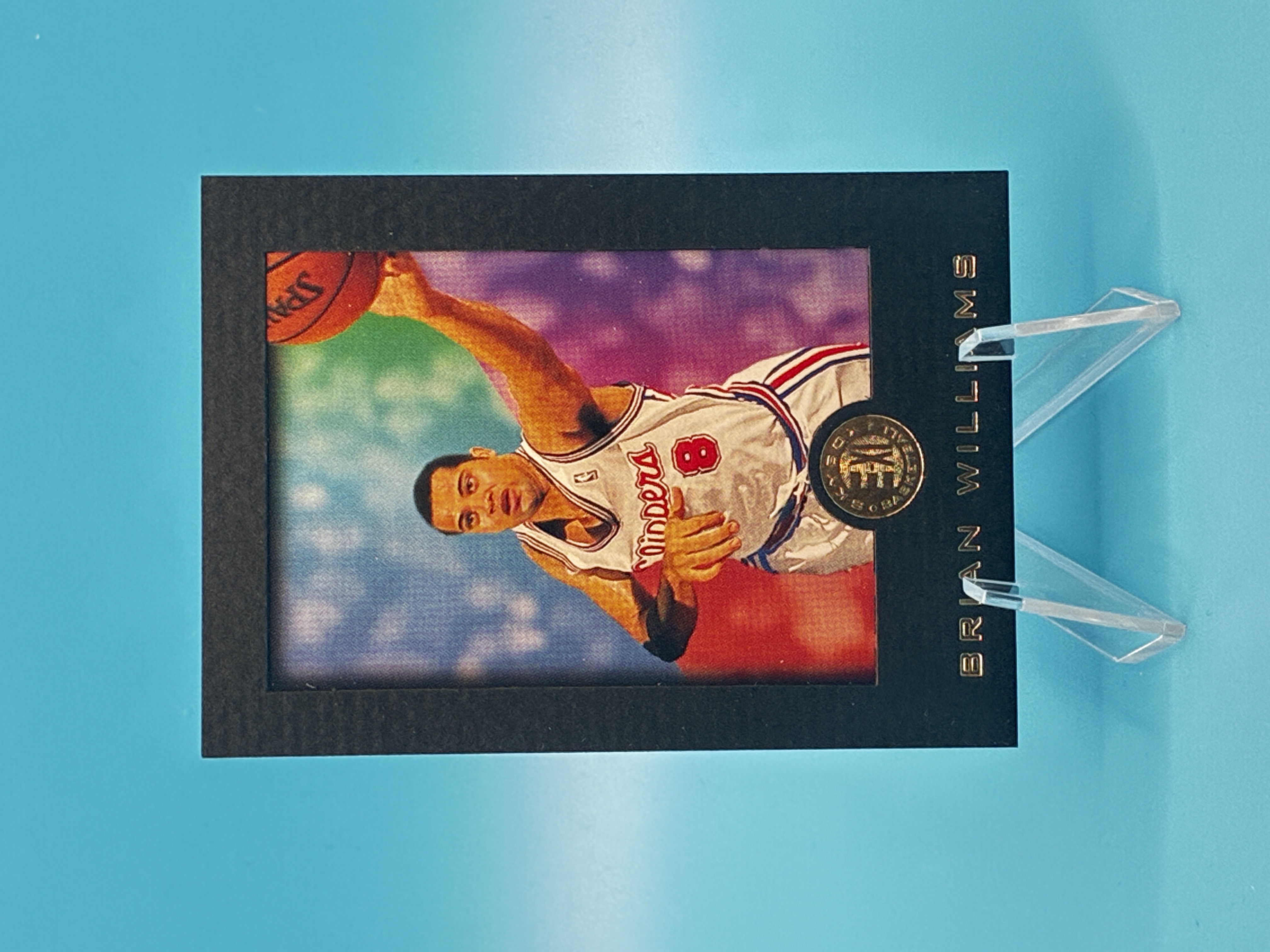 1996/1997 SkyBox Premium Brian Williams EXL #38 Los Angeles Clippers – Vorderseite