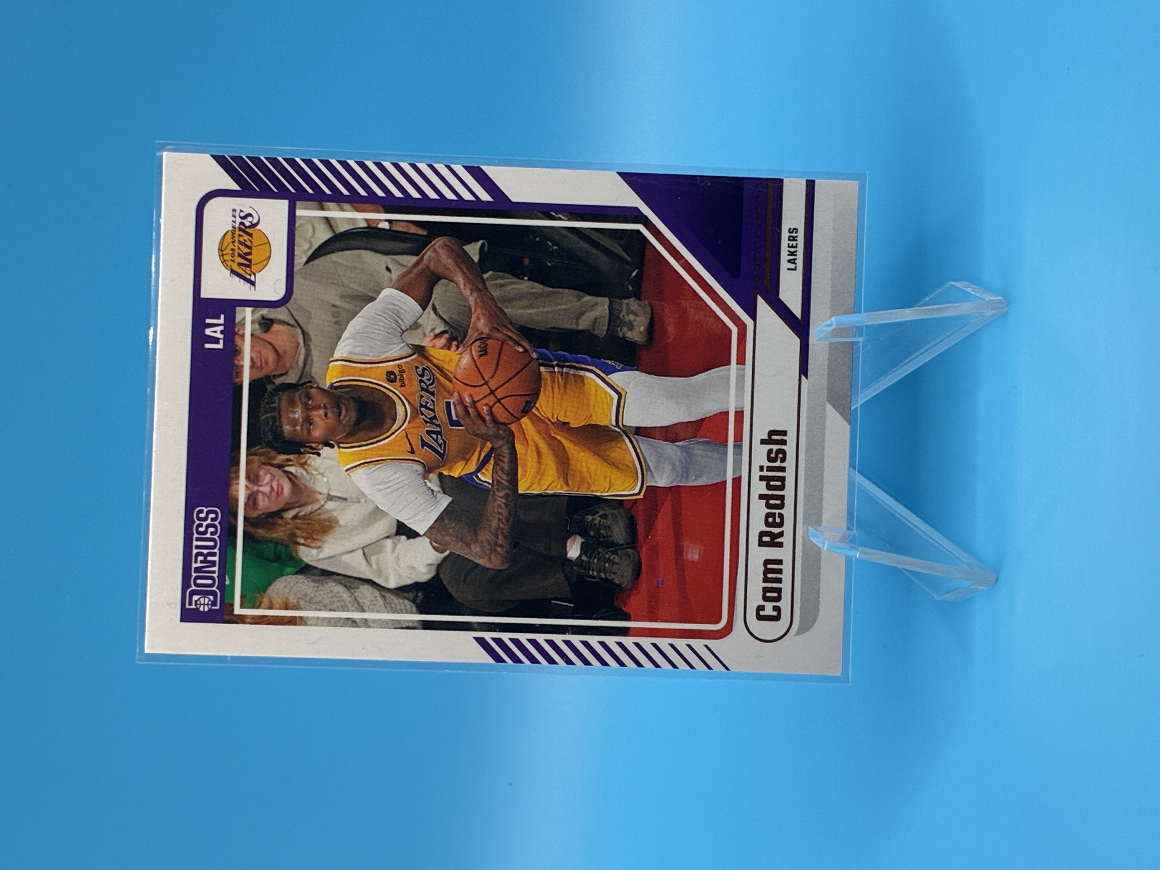2025/2026 Panini Donruss Cam Reddish #30 Los Angeles Lakers – Vorderseite
