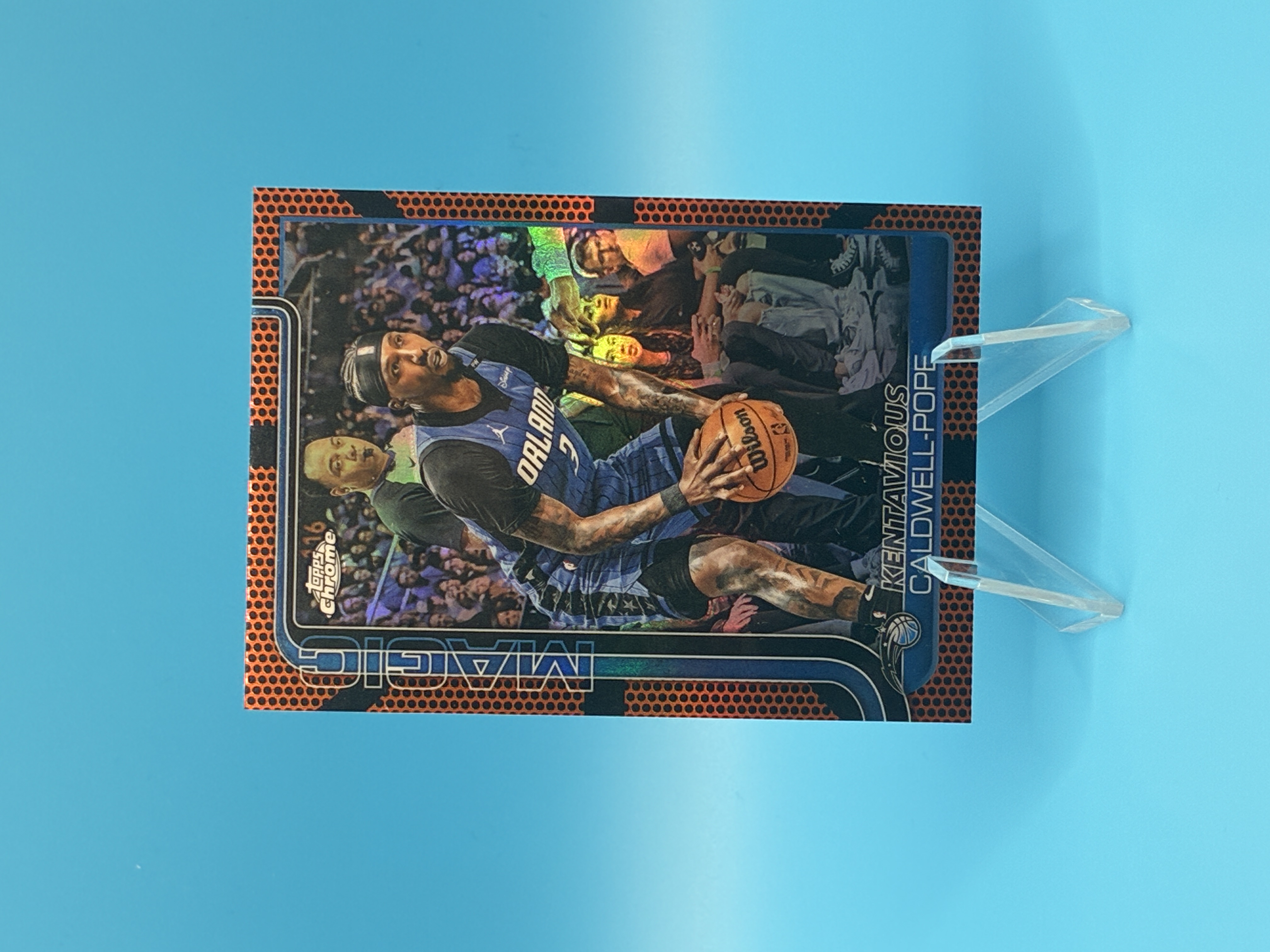 2025/2026 Topps Chrome Kentavious Caldwell-Pope Basketball Refractor #143 Orlando Magic – Vorderseite