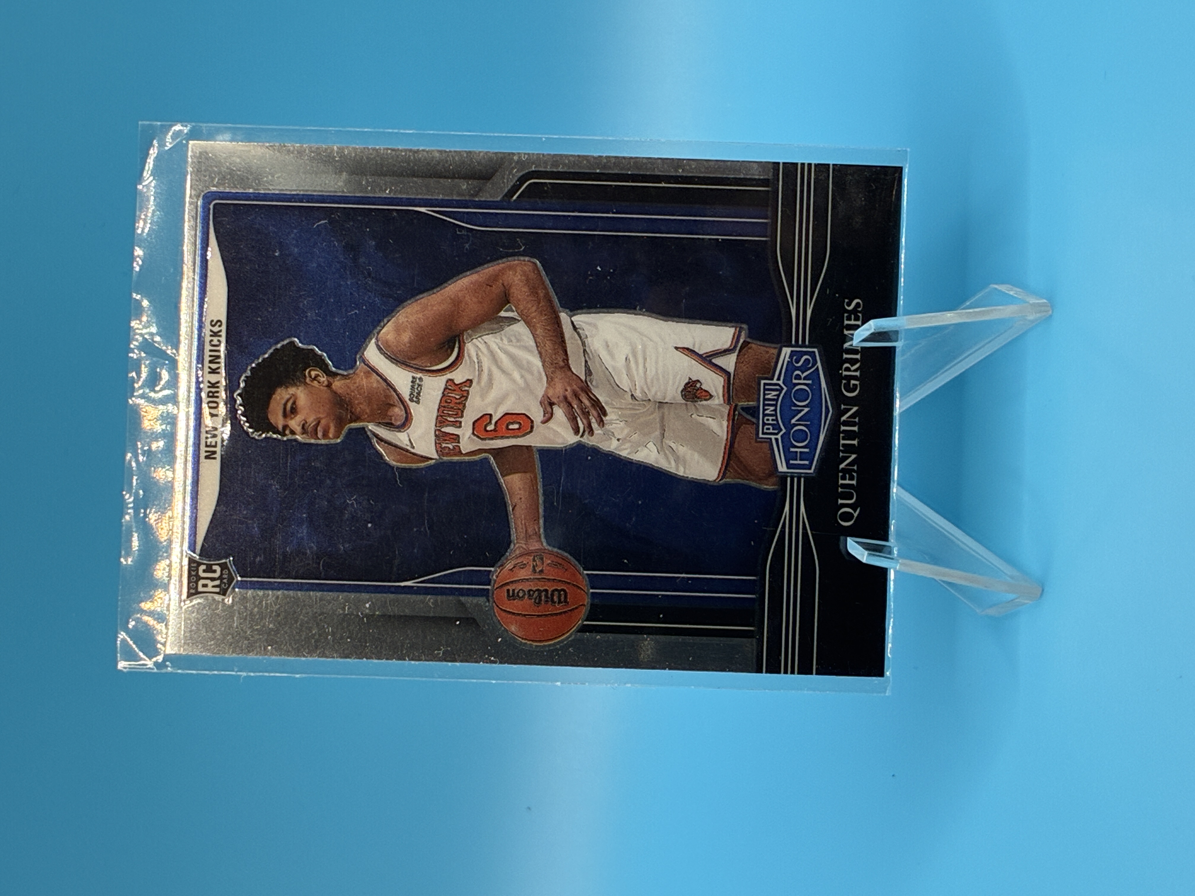 2021/2022 Panini Chronicles Honors Quentin Grimes #695 New York Knicks – Vorderseite