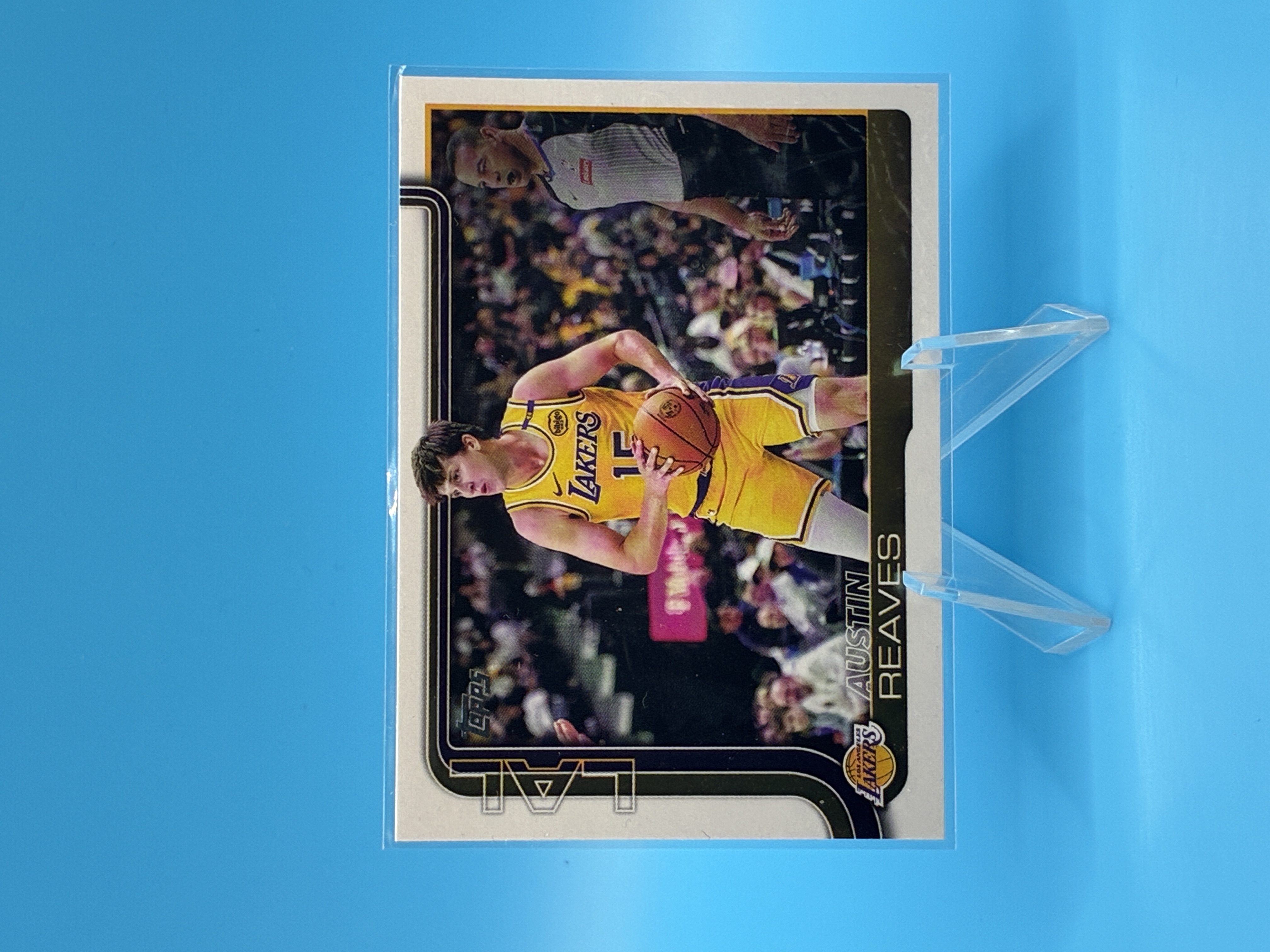2024/2025 Topps Flagship Austin Reaves #151 Los Angeles Lakers – Vorderseite