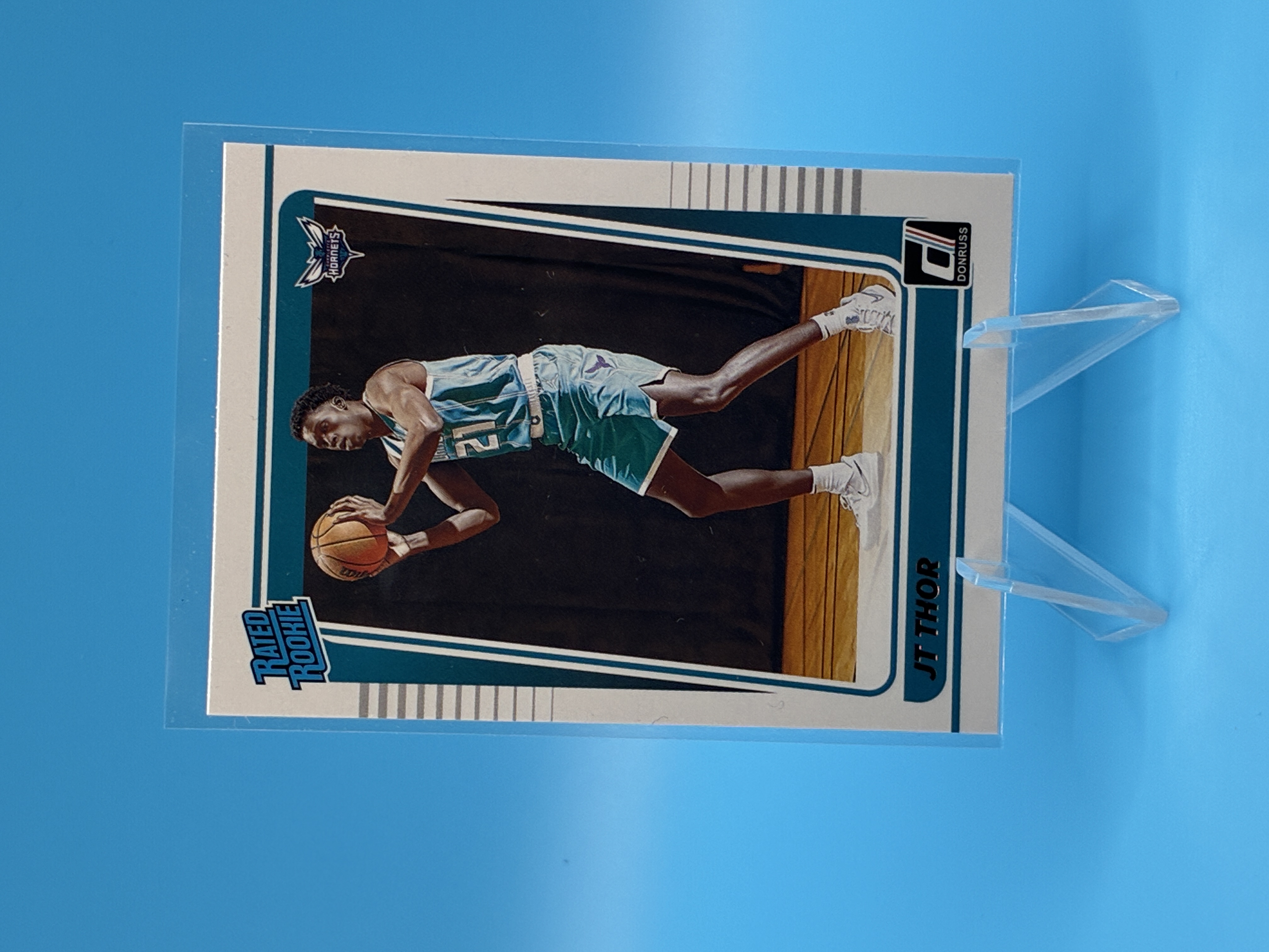 2021/2022 Panini Donruss JT Thor Rated Rookie #222 Charlotte Hornets – Vorderseite