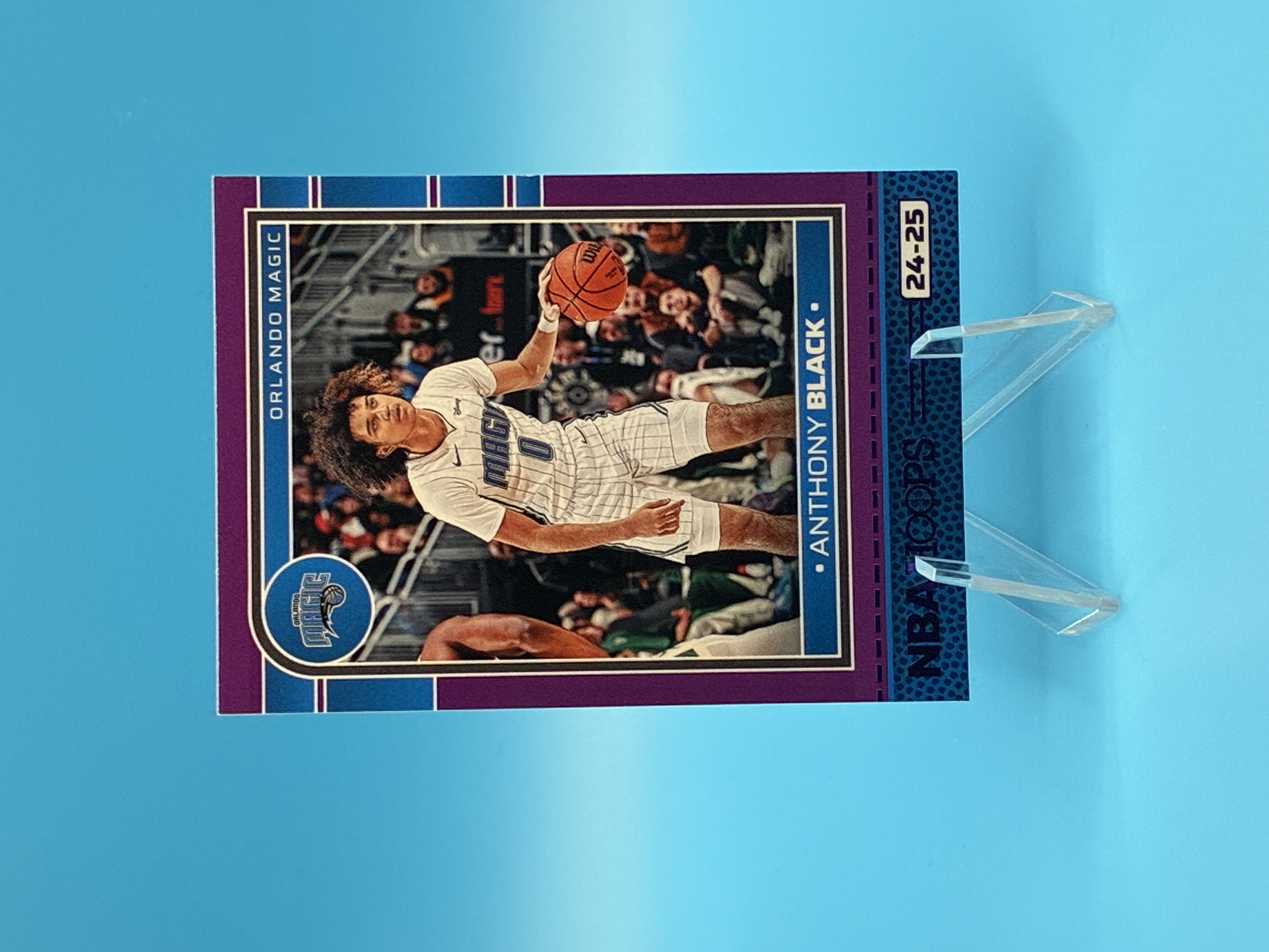 2024/2025 Panini Hoops Anthony Black Purple #159 Orlando Magic – Vorderseite