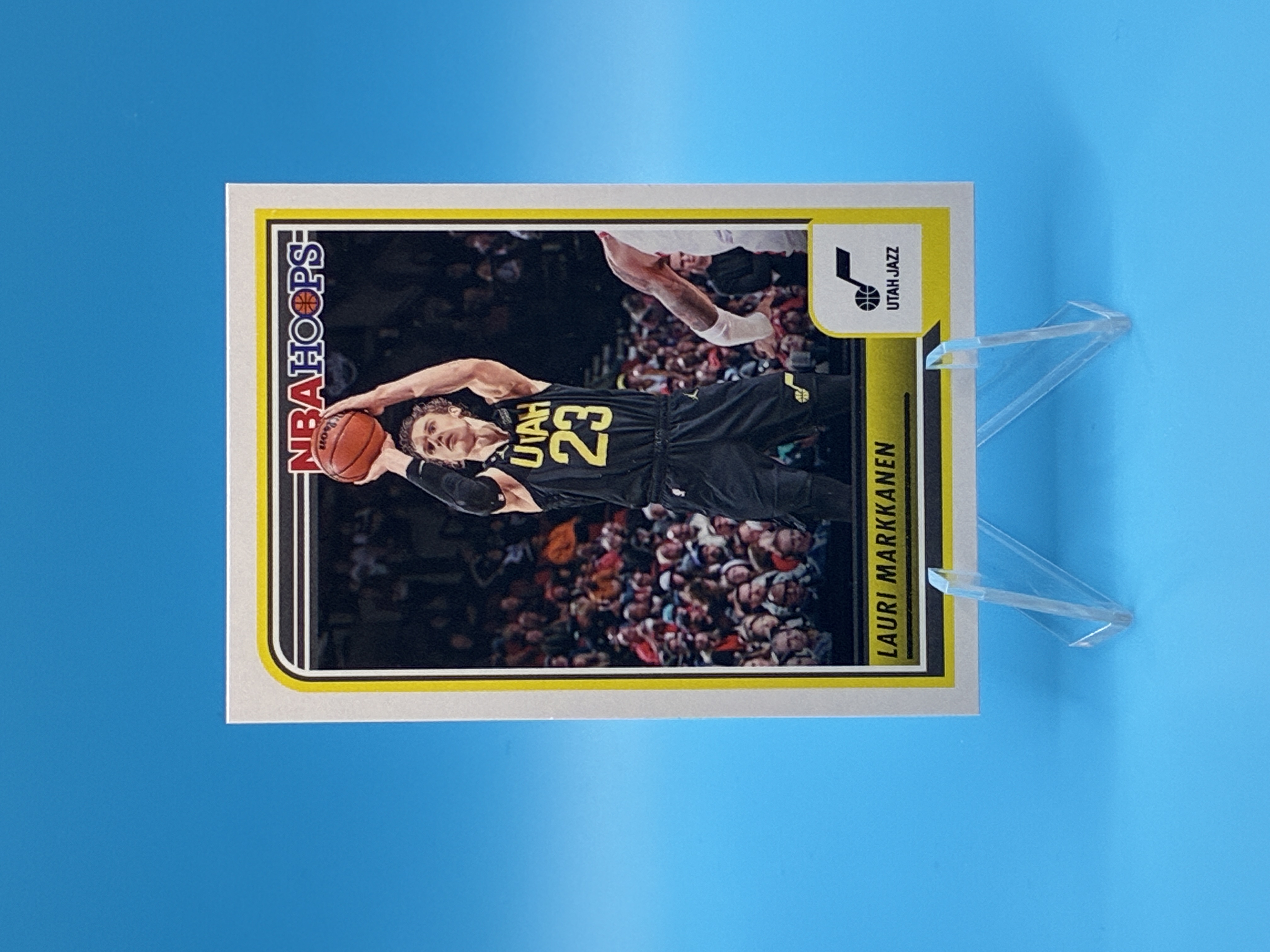 2023/2024 Panini Hoops Lauri Markkanen #162 Utah Jazz – Vorderseite