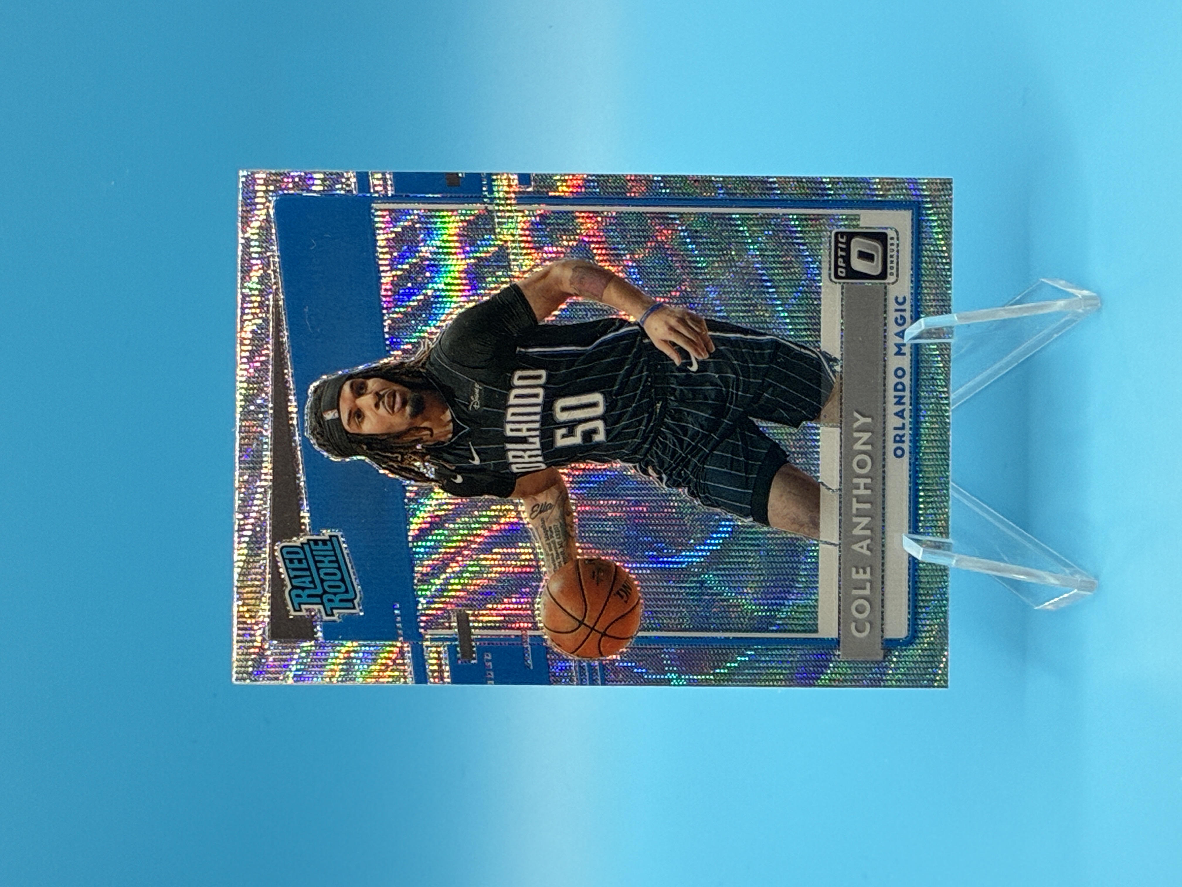 2020/2021 Panini Optic Cole Anthony Holo #165 Orlando Magic – Vorderseite