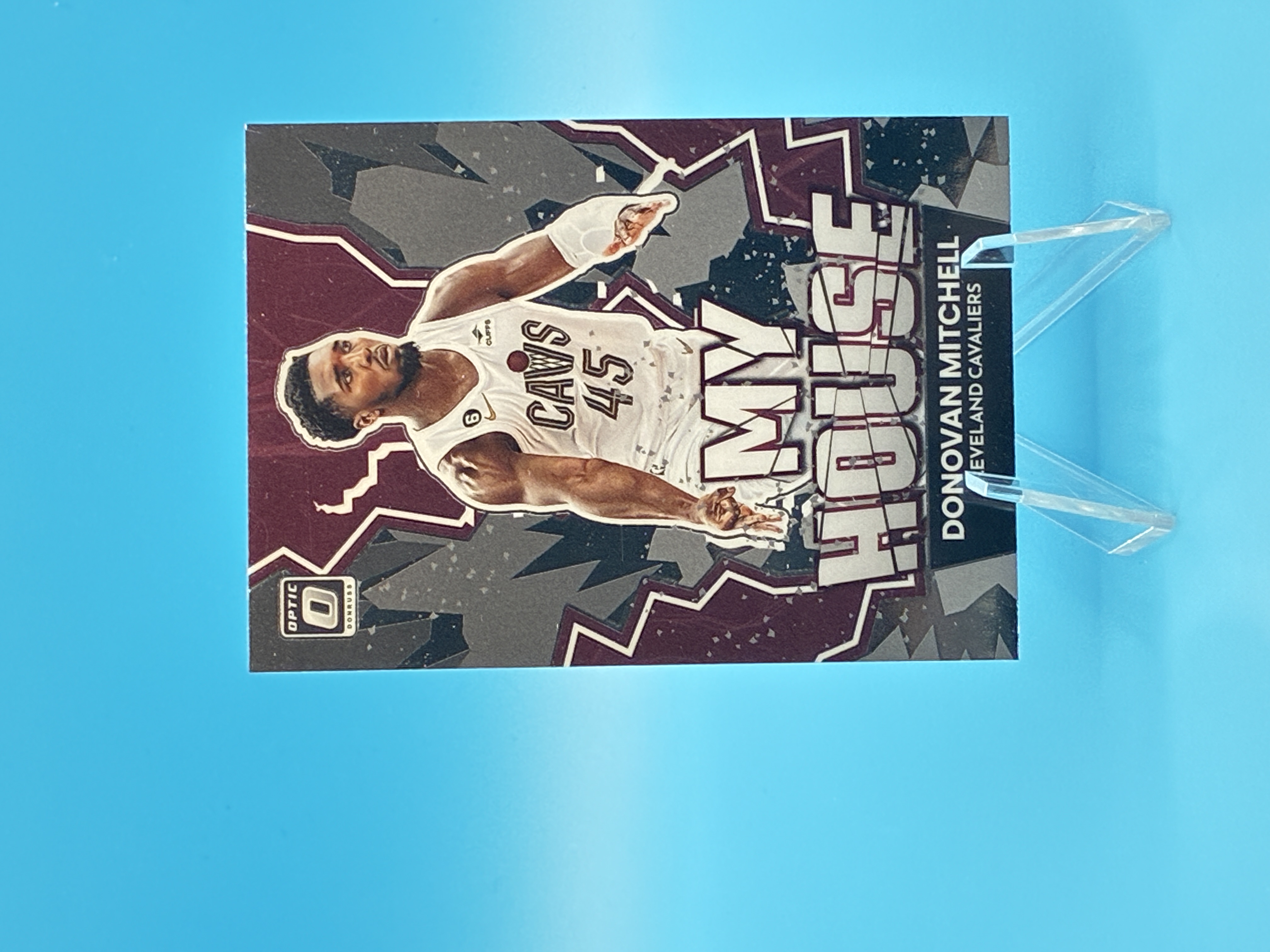 2022/2023 Panini Optic Donovan Mitchell My House! #1 Cleveland Cavaliers – Vorderseite