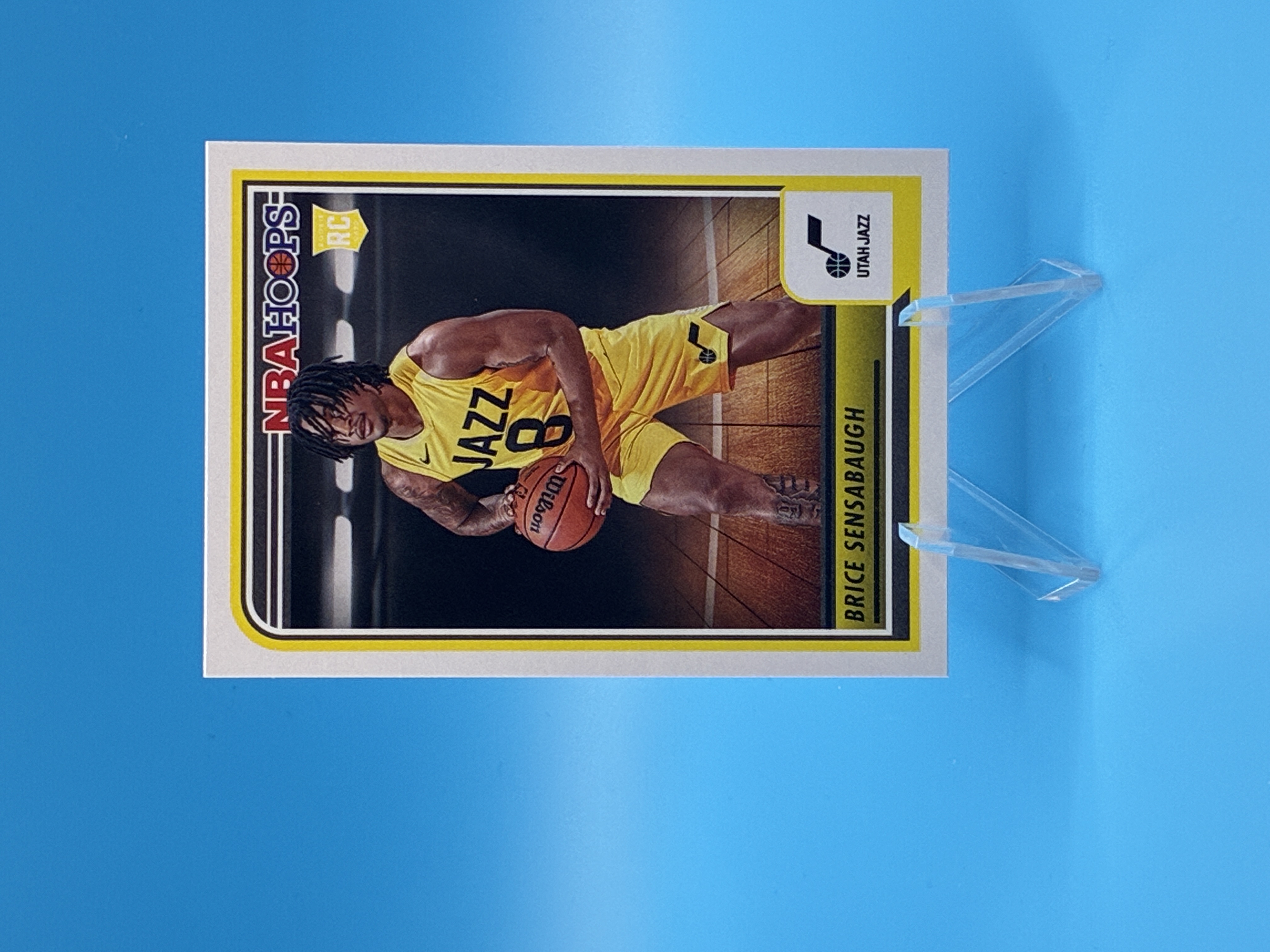2023/2024 Panini Hoops Brice Sensabaugh #234 Utah Jazz – Vorderseite
